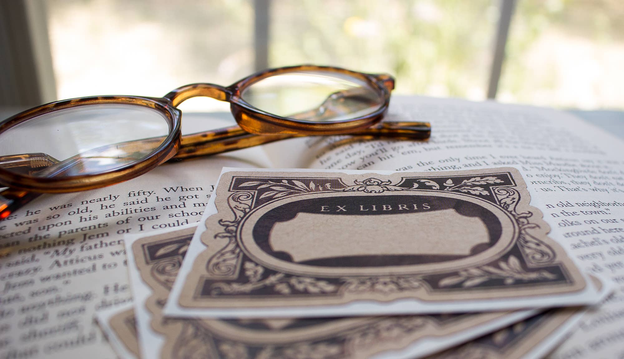 Acorn Frame Bookplates