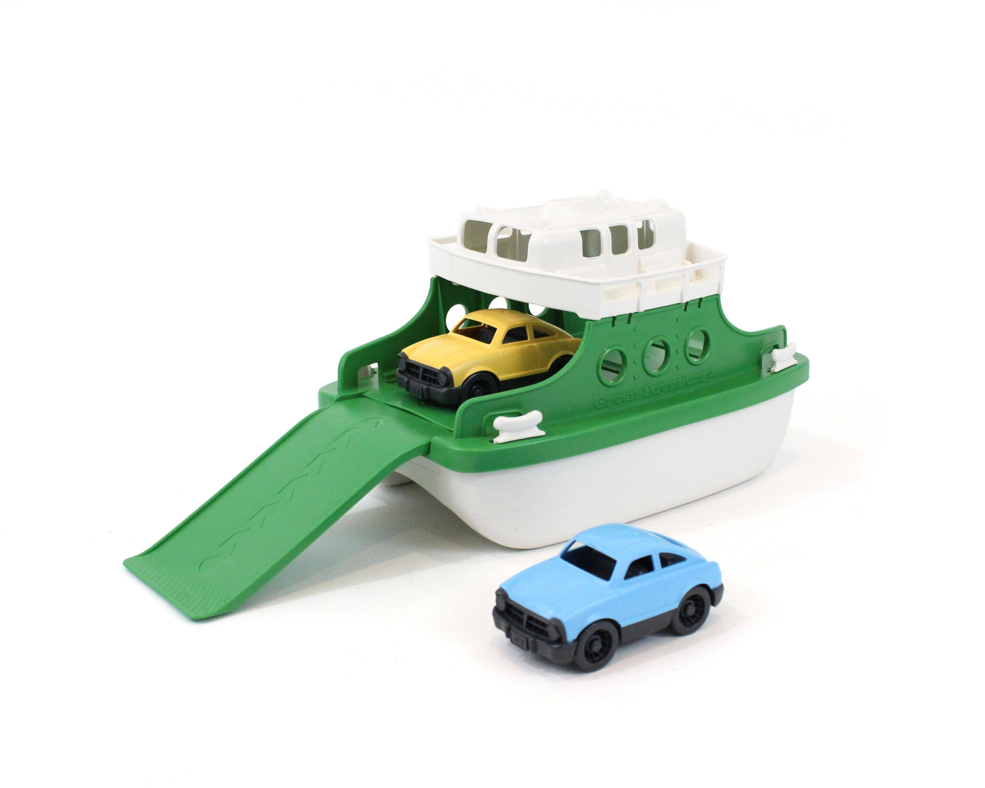 Ferry Boat - Green/White