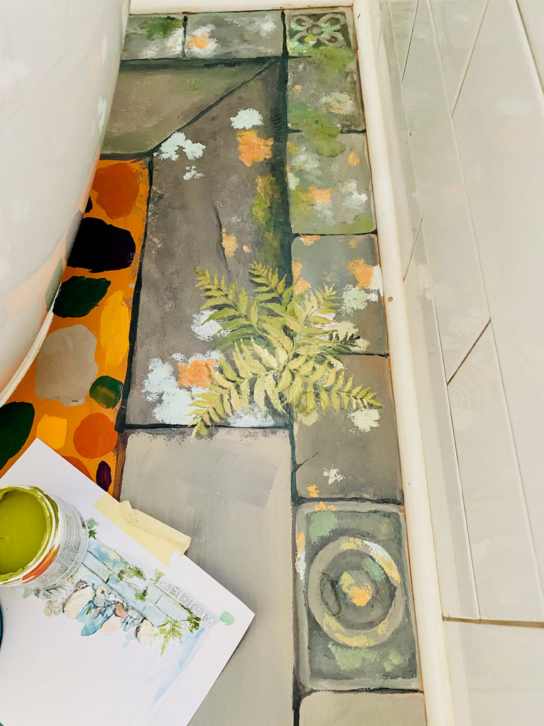 Joann's Bathroom Floor