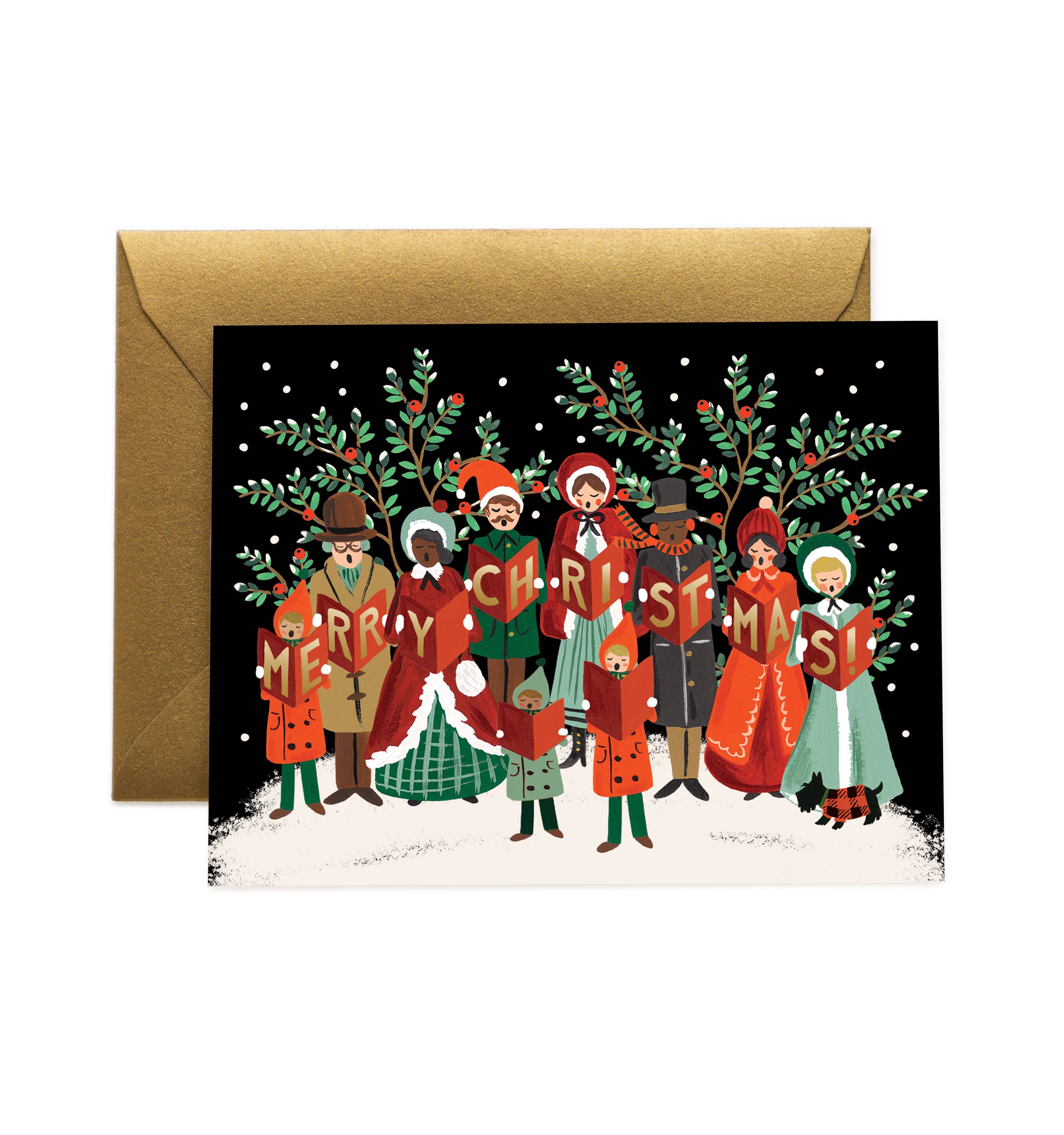 Boxed Set of Christmas Carolers Cards