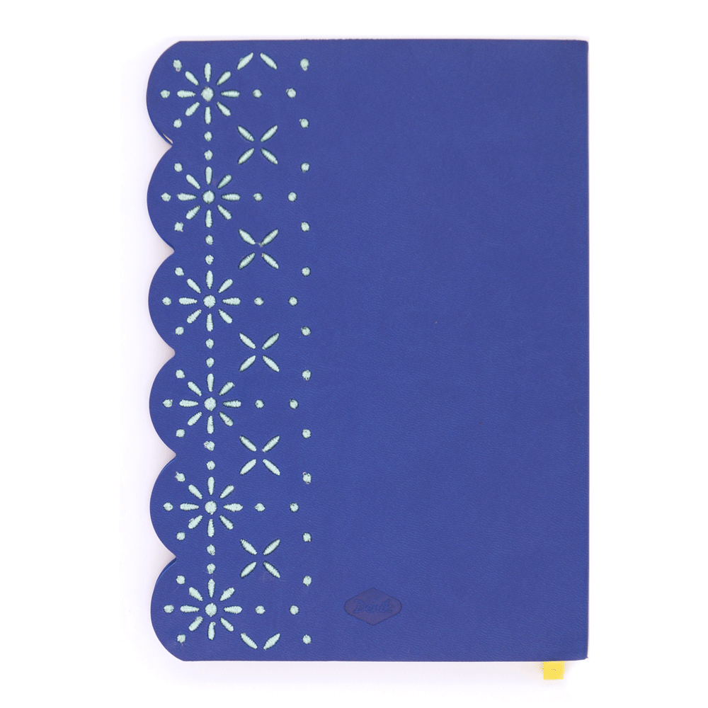 Eyelet Embroidered Layflat Journal