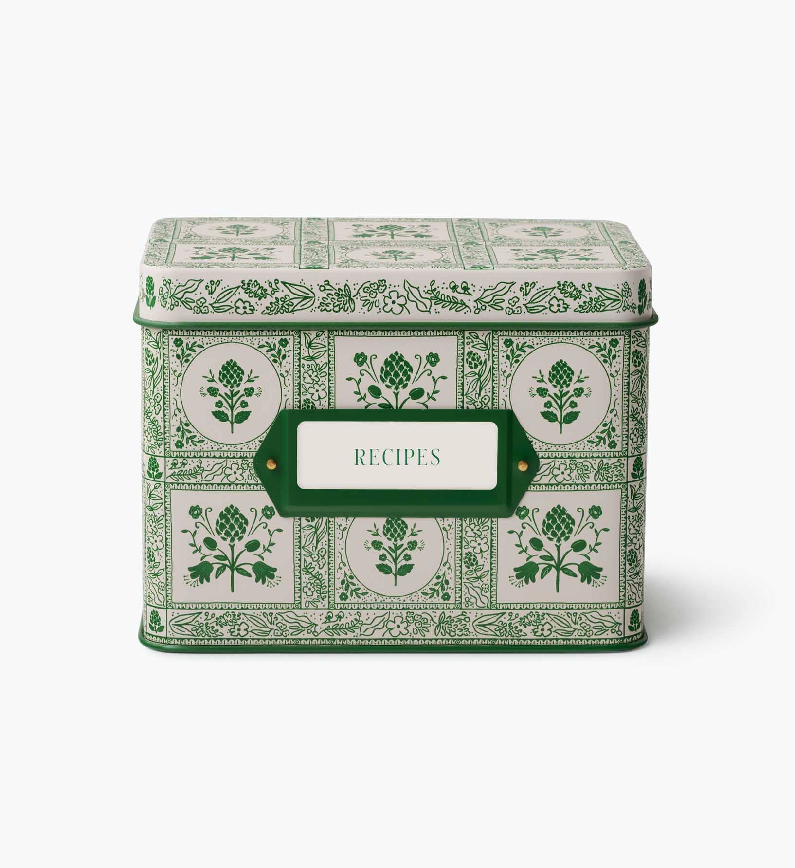 Artichoke Recipe Tin