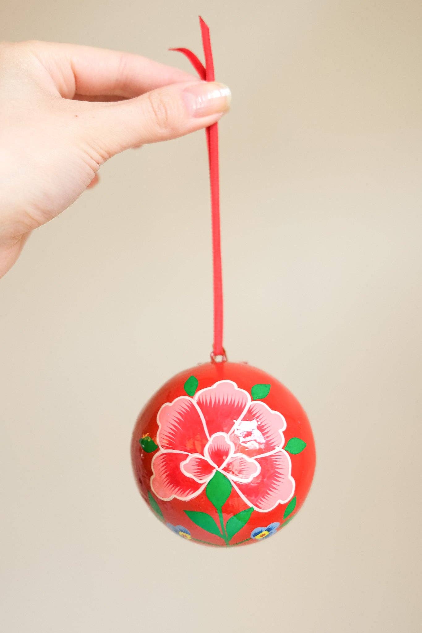 Rosy Red Bauble
