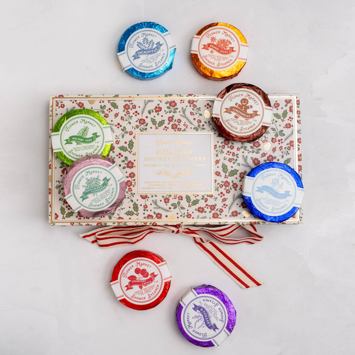 Holiday Shower Steamers | 8-Pack
