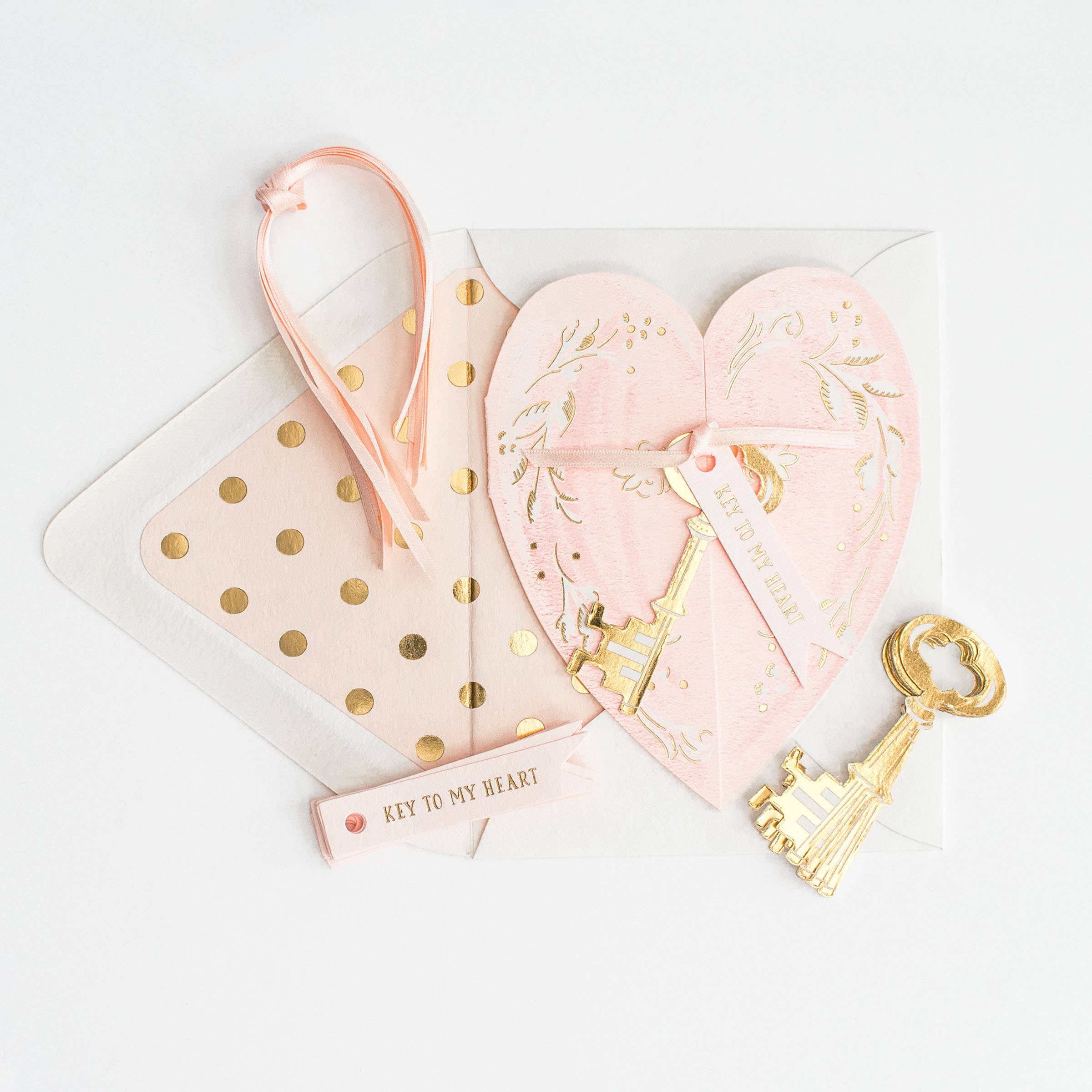 Key to My Heart Love Greeting Card
