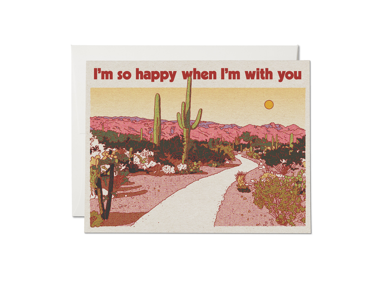 When I'm with You | Greeting card