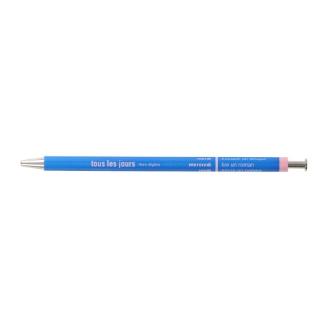Mark'Style Ballpoint Pen 0.5mm Ocean Blue