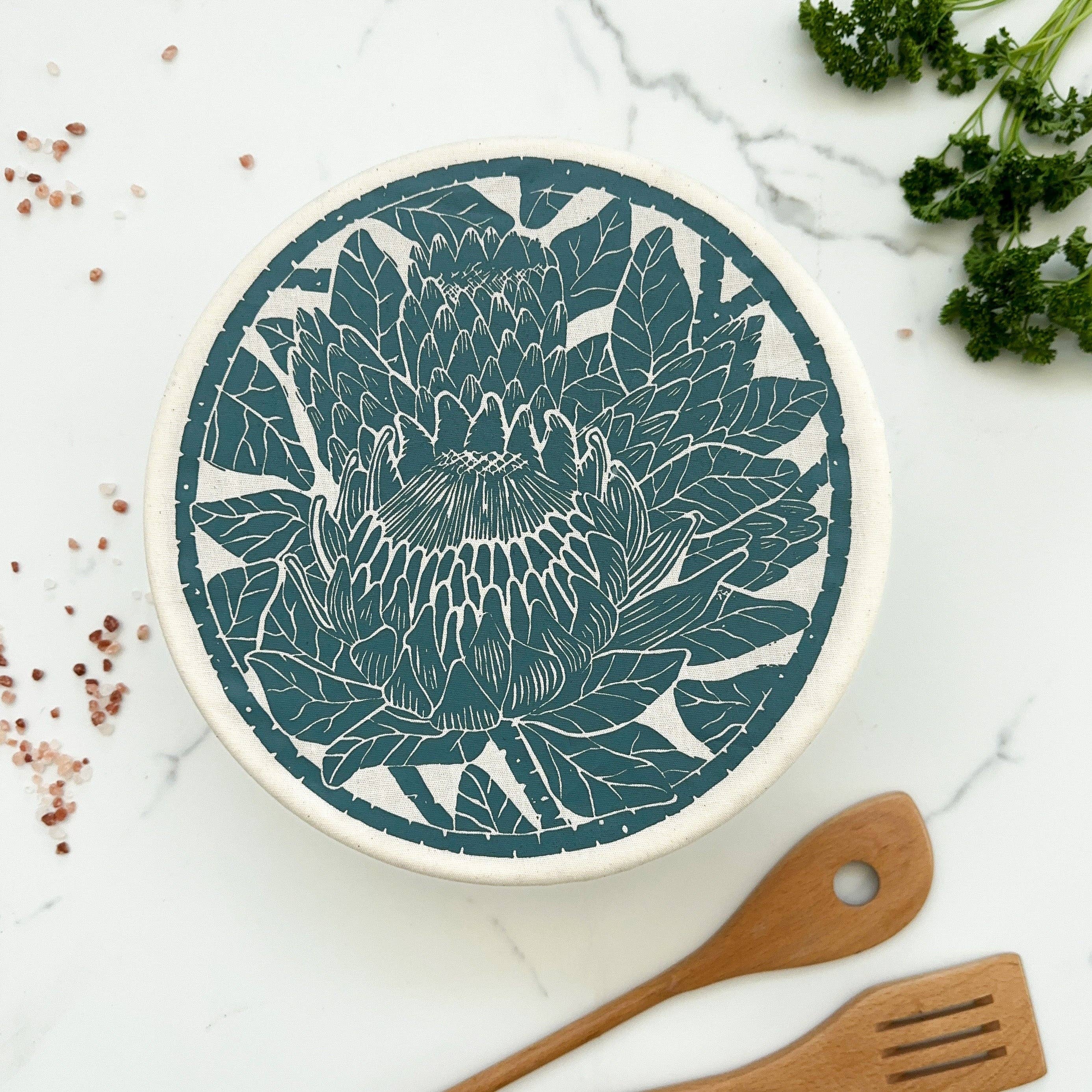 Dish and Bowl Cover | Large | Protea Print