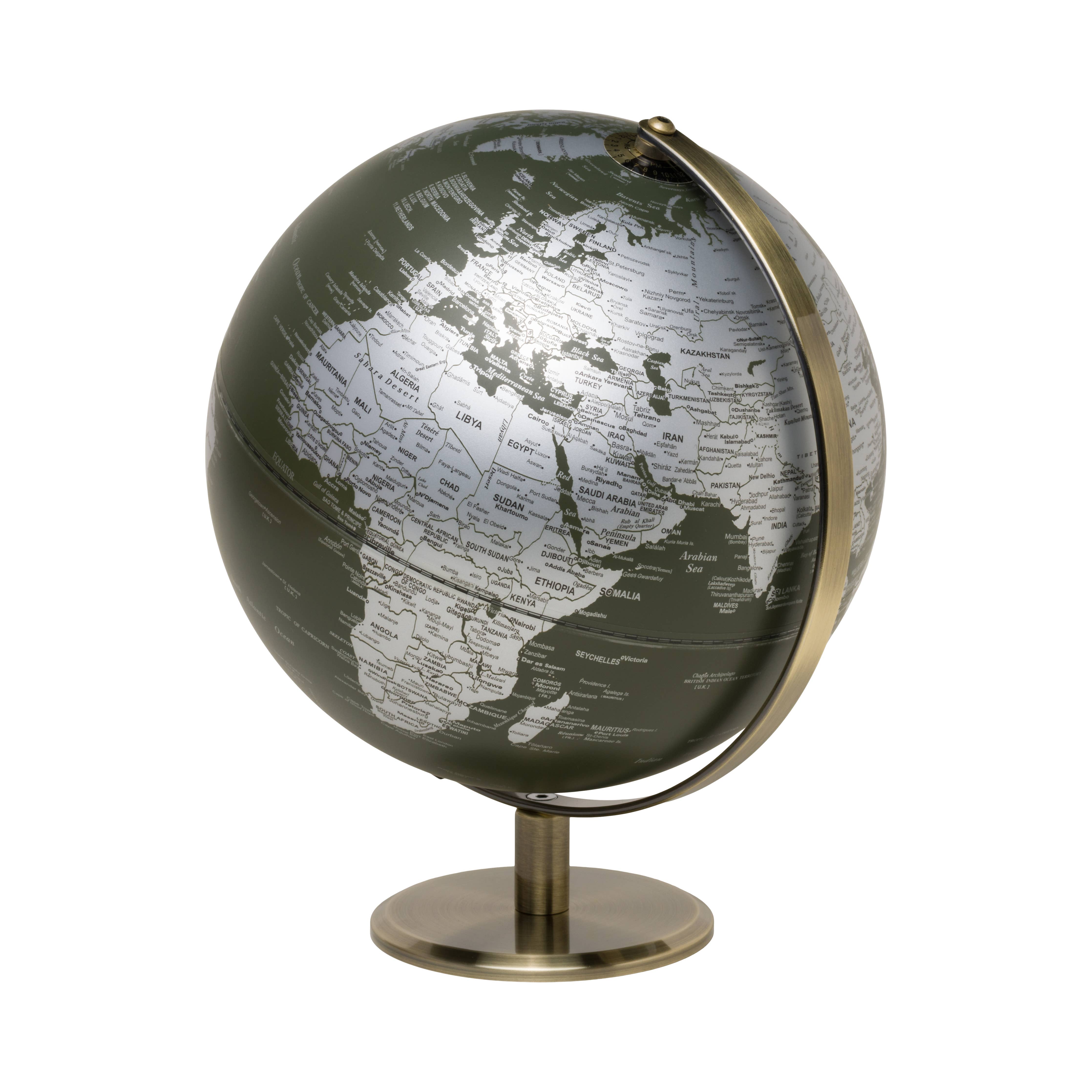 10" Globe Light - Green