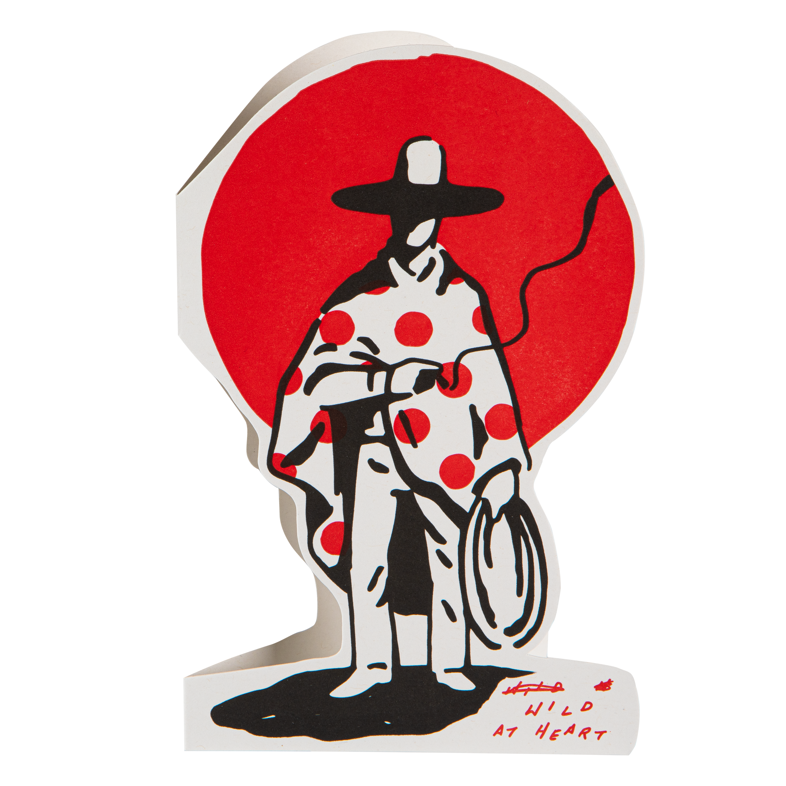 Wild At Heart Cowboy | Cut-Out - Greeting Card