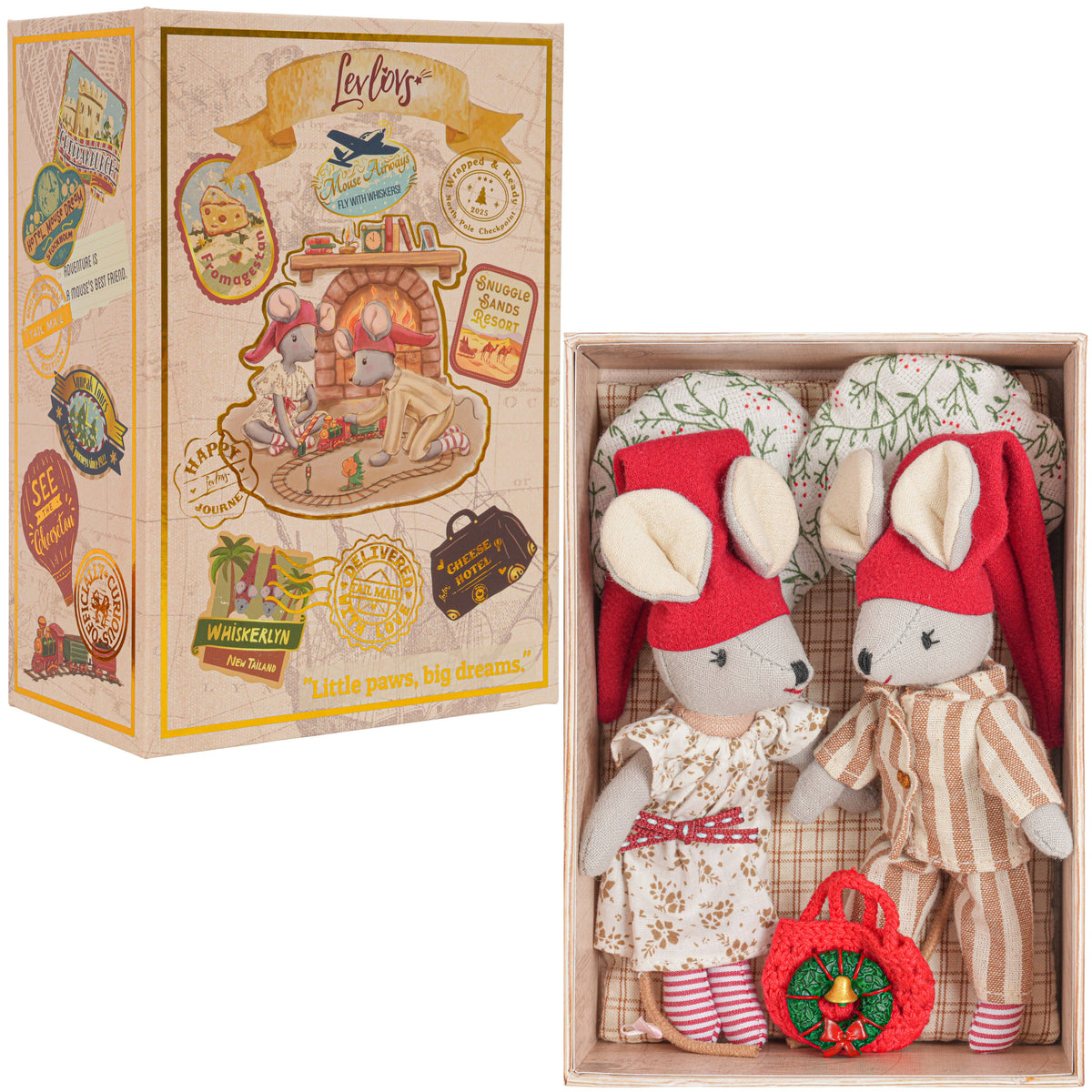 Sleepy and Dreamy Christmas Mice