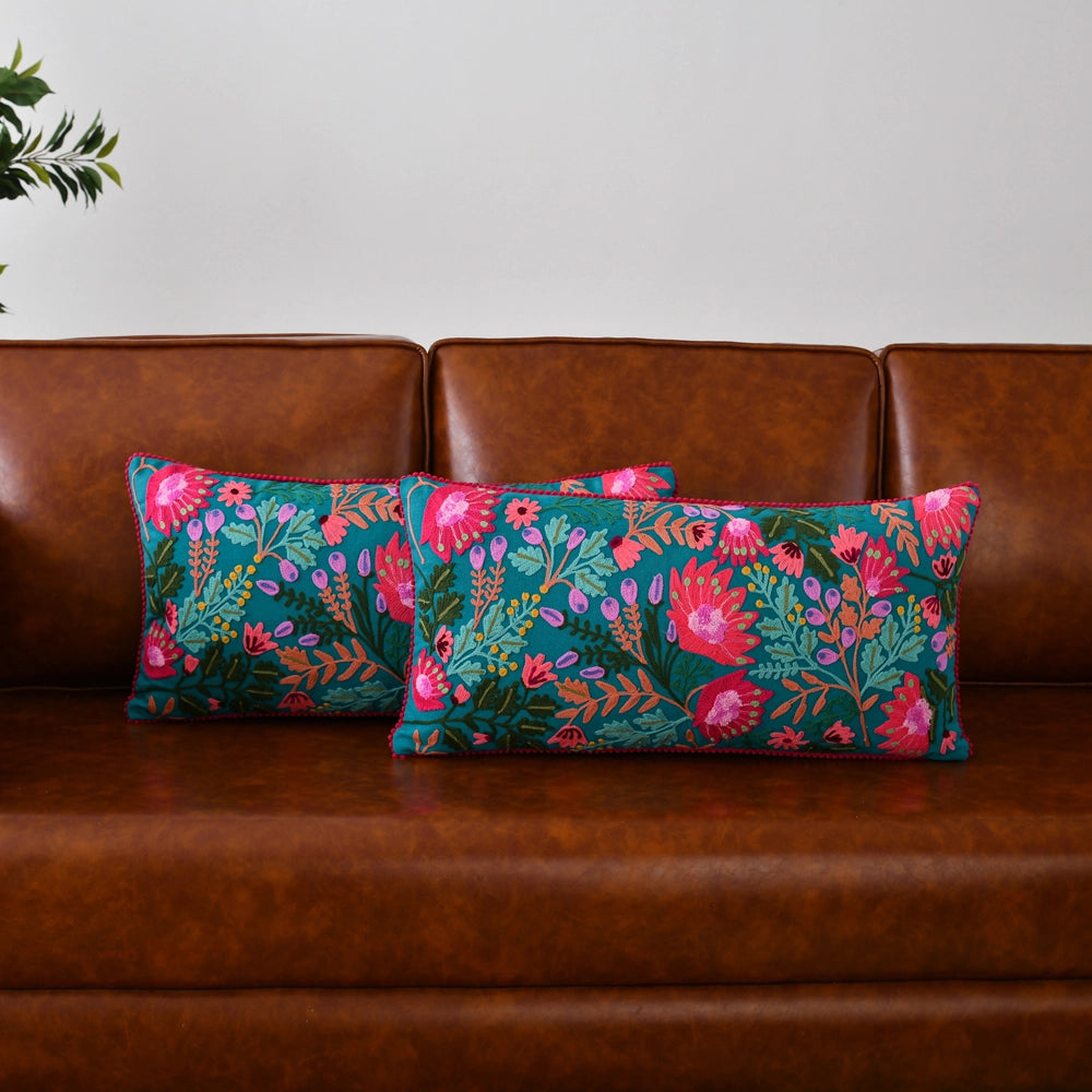 Blossom Canvas Pillow 12x24"