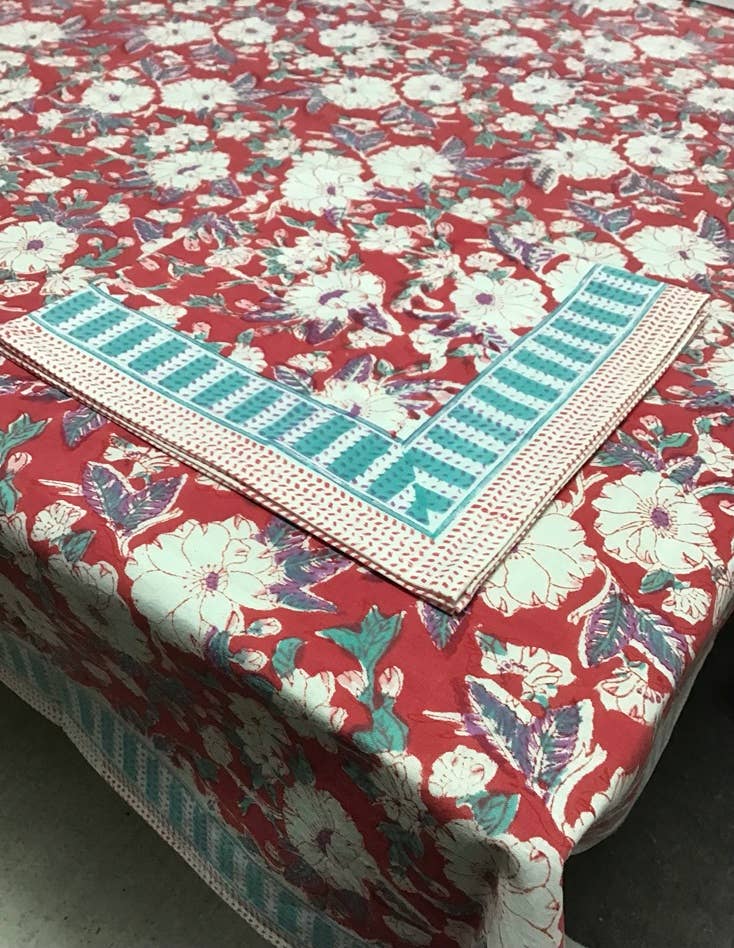 Napkins Camelia Red | Set of 6