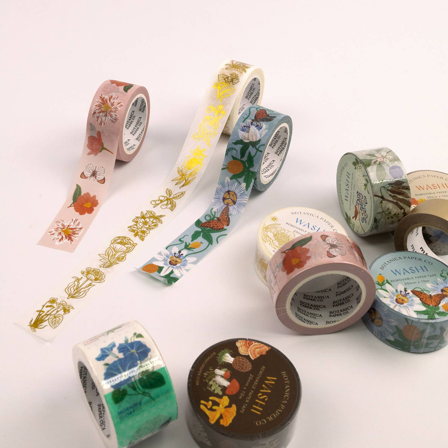 Golden Botanicals |  Washi Tape
