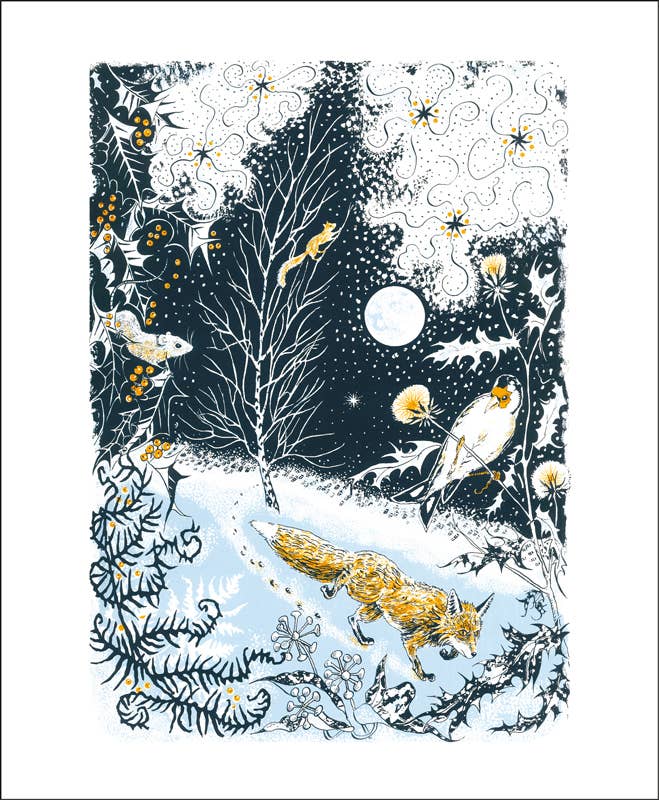 Mid Winter Wildlife Card - Julia McKenzie