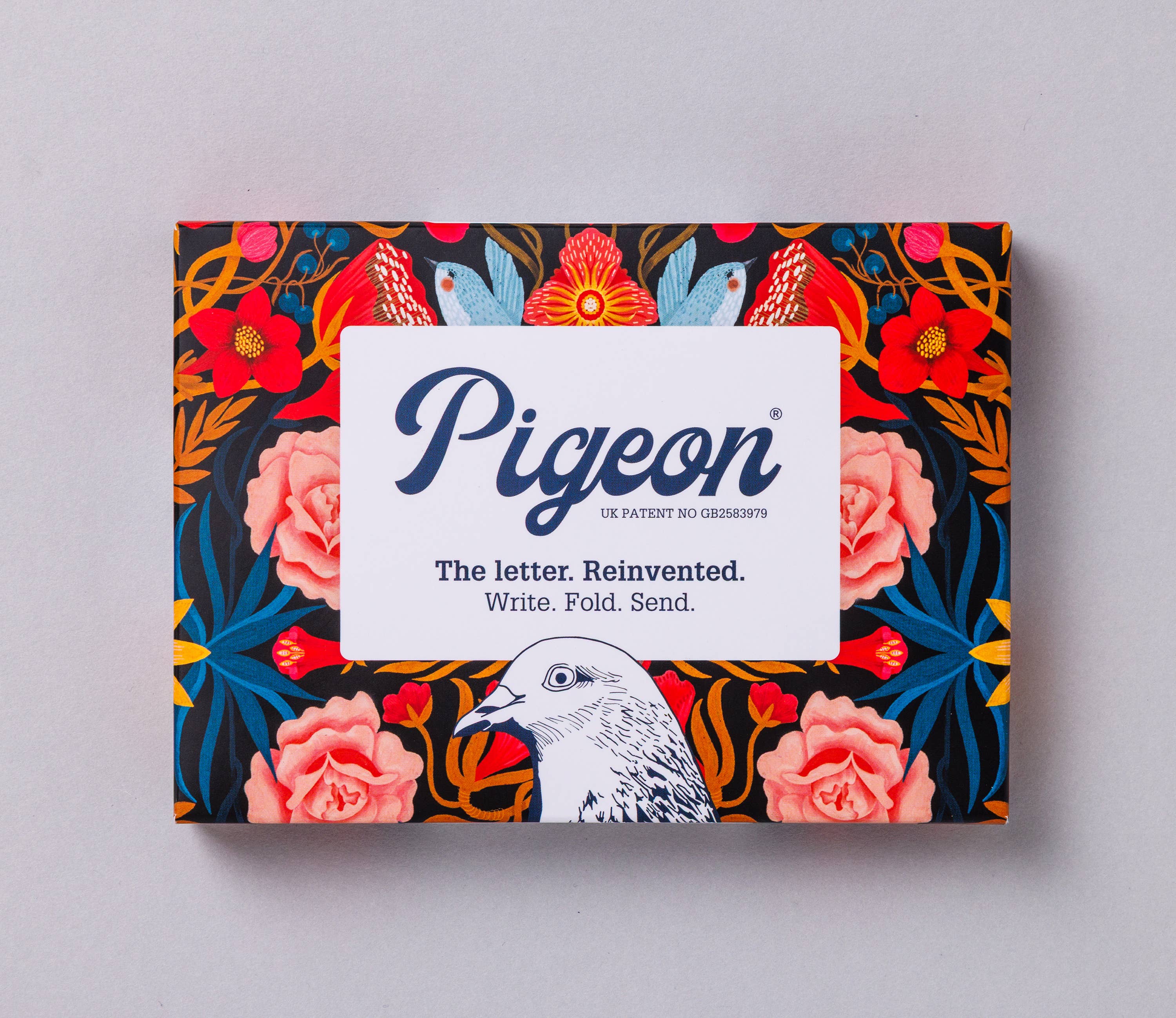Bright & Beautiful Pigeon | Folding Letters | Pack of 6