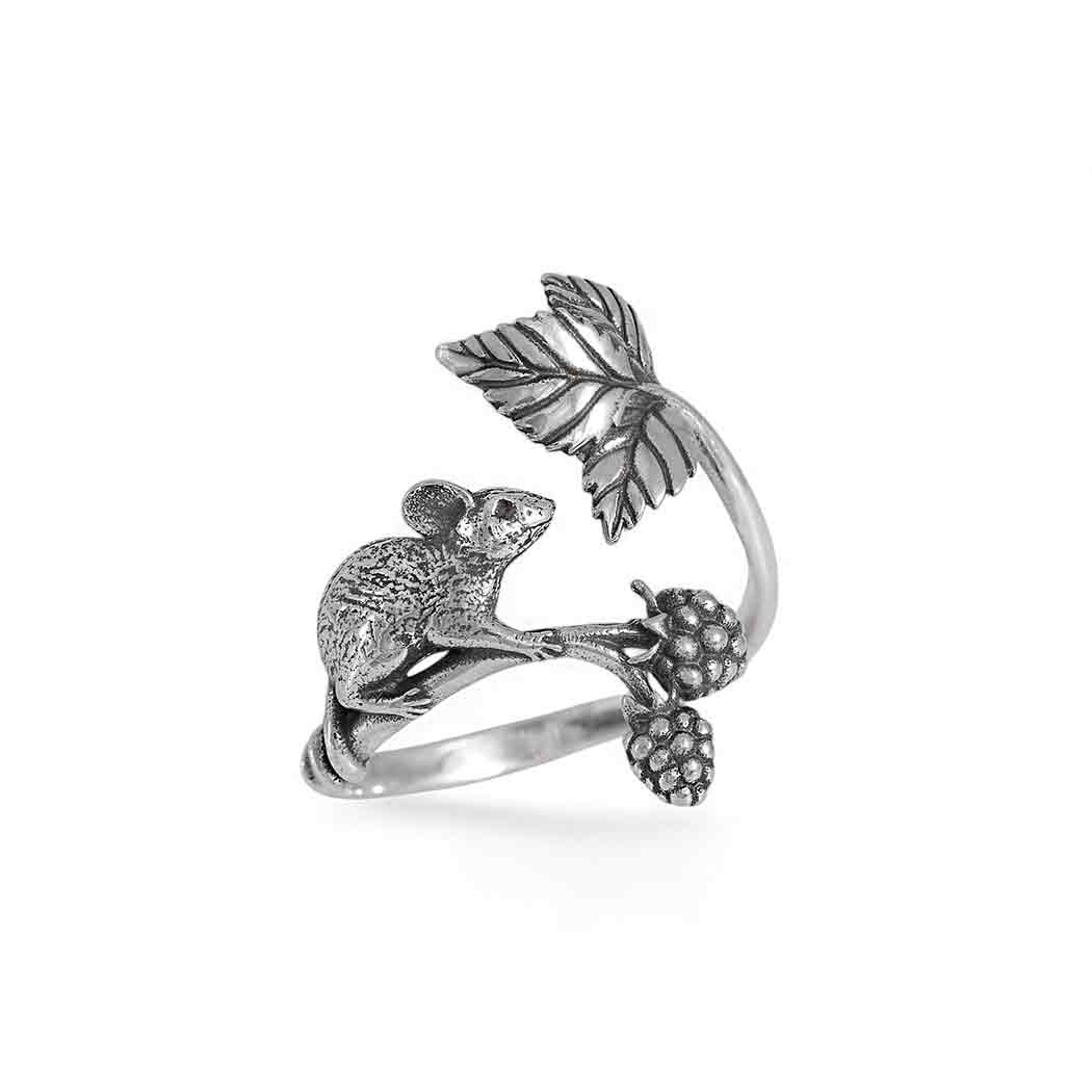 Adjustable Mouse and Blackberry Ring