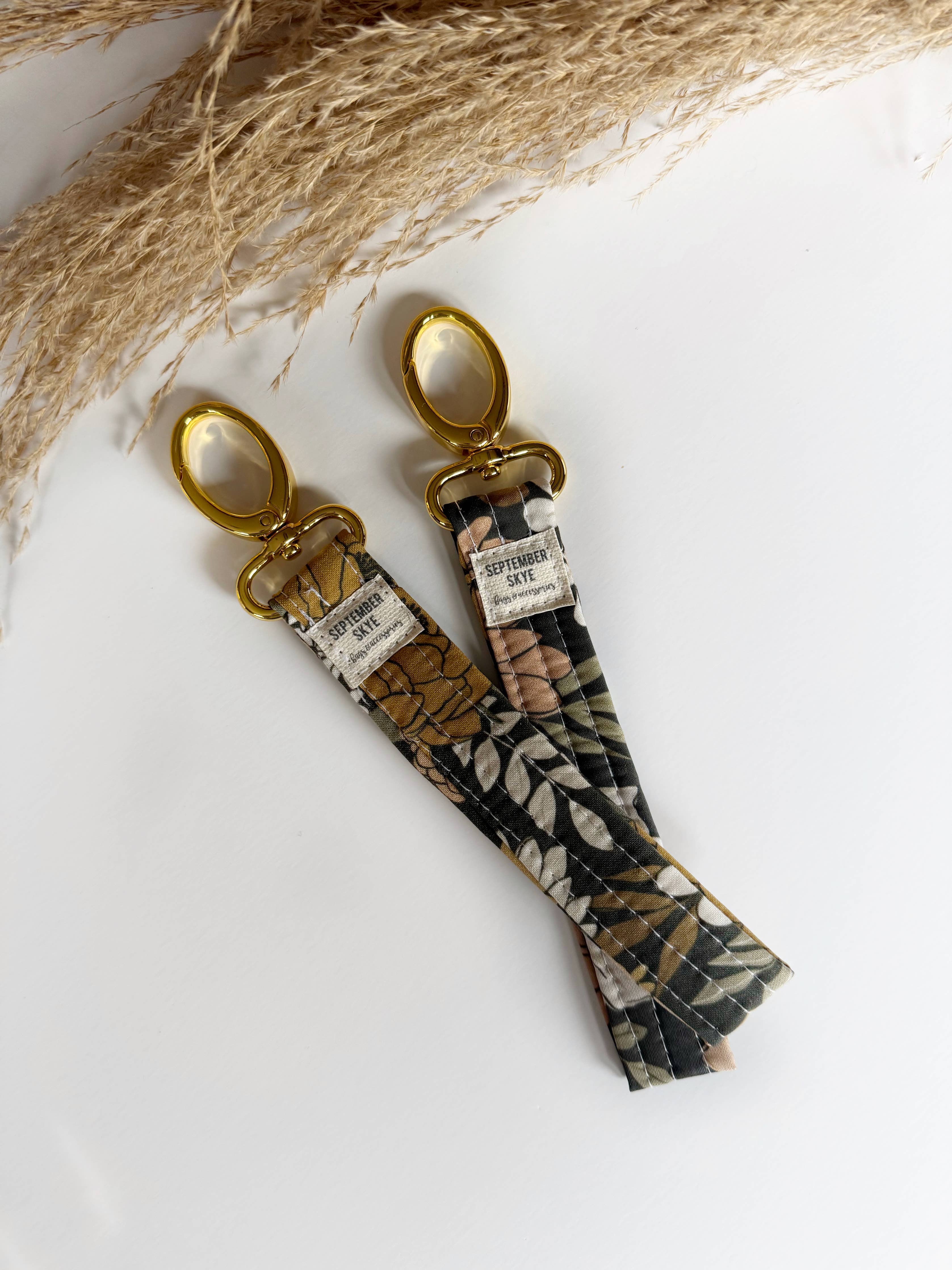 Key Fob | key chain | floral reverie