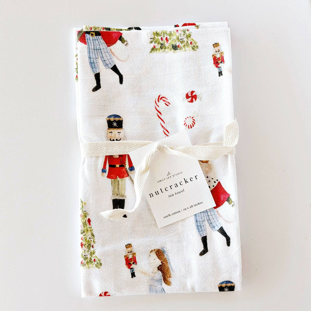 Nutcracker | Cotton Flour Sack Tea Towel