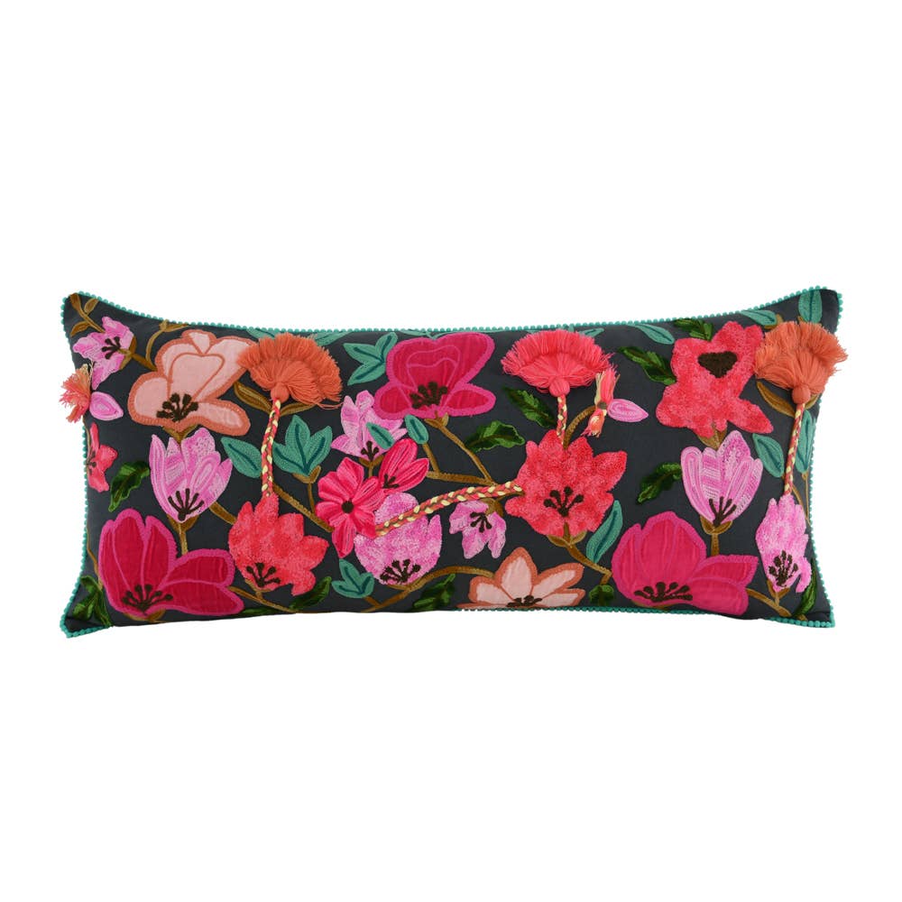 Finest Blossom Canvas Pillow 16x36"