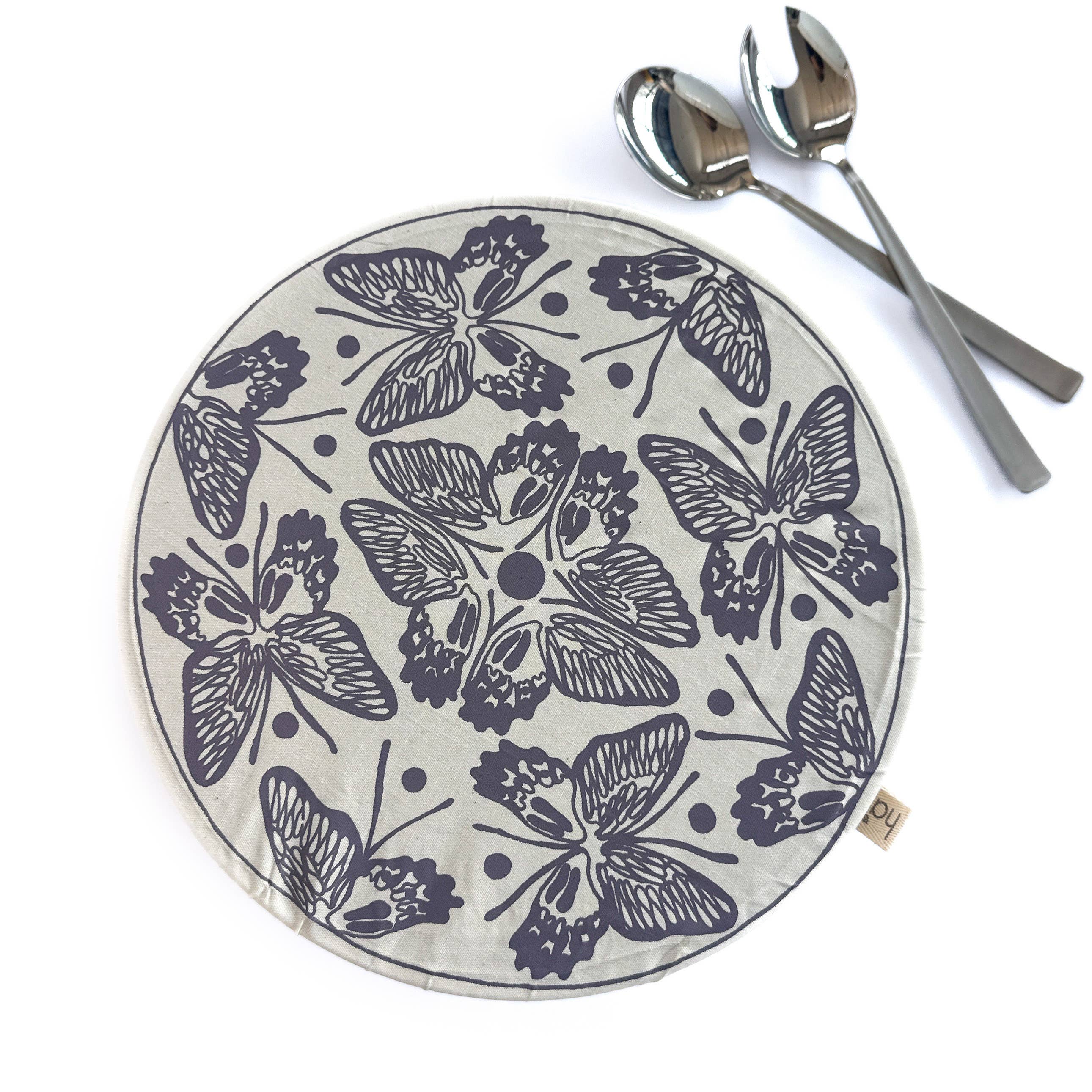 Halo Dish Cover | Extra Large | Butterfly Print