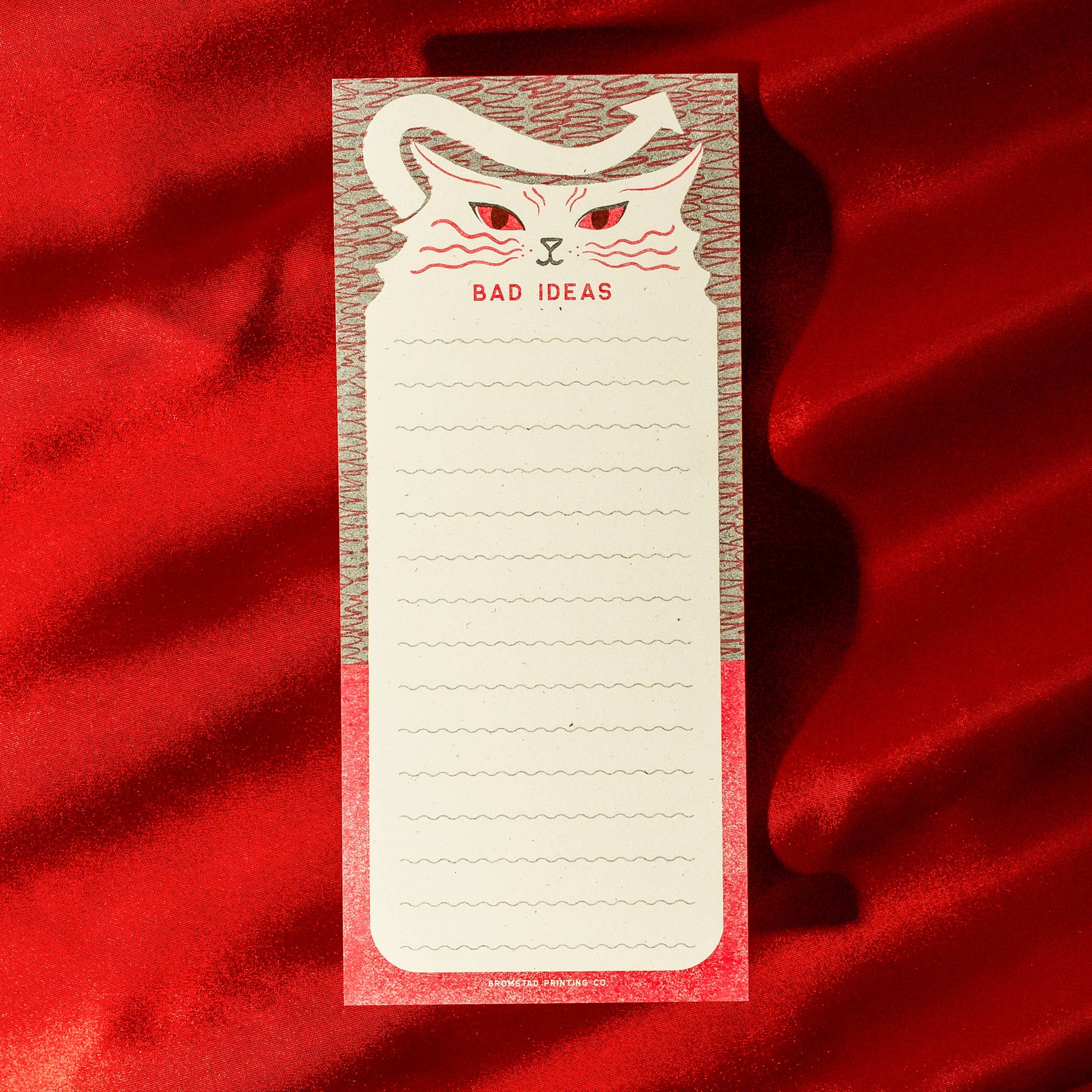 Bad Ideas | Tall Risograph Notepad