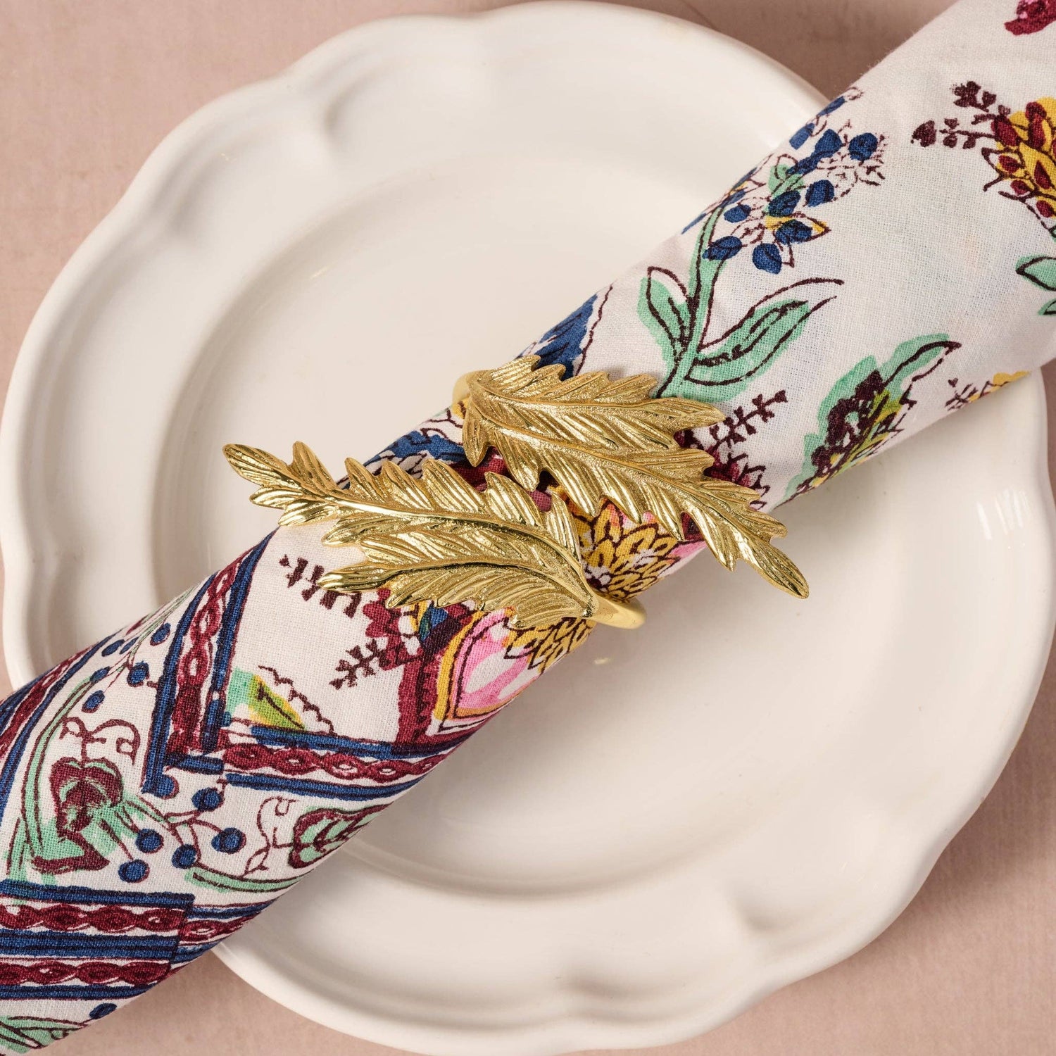 Tanvi Wheat Napkin Rings