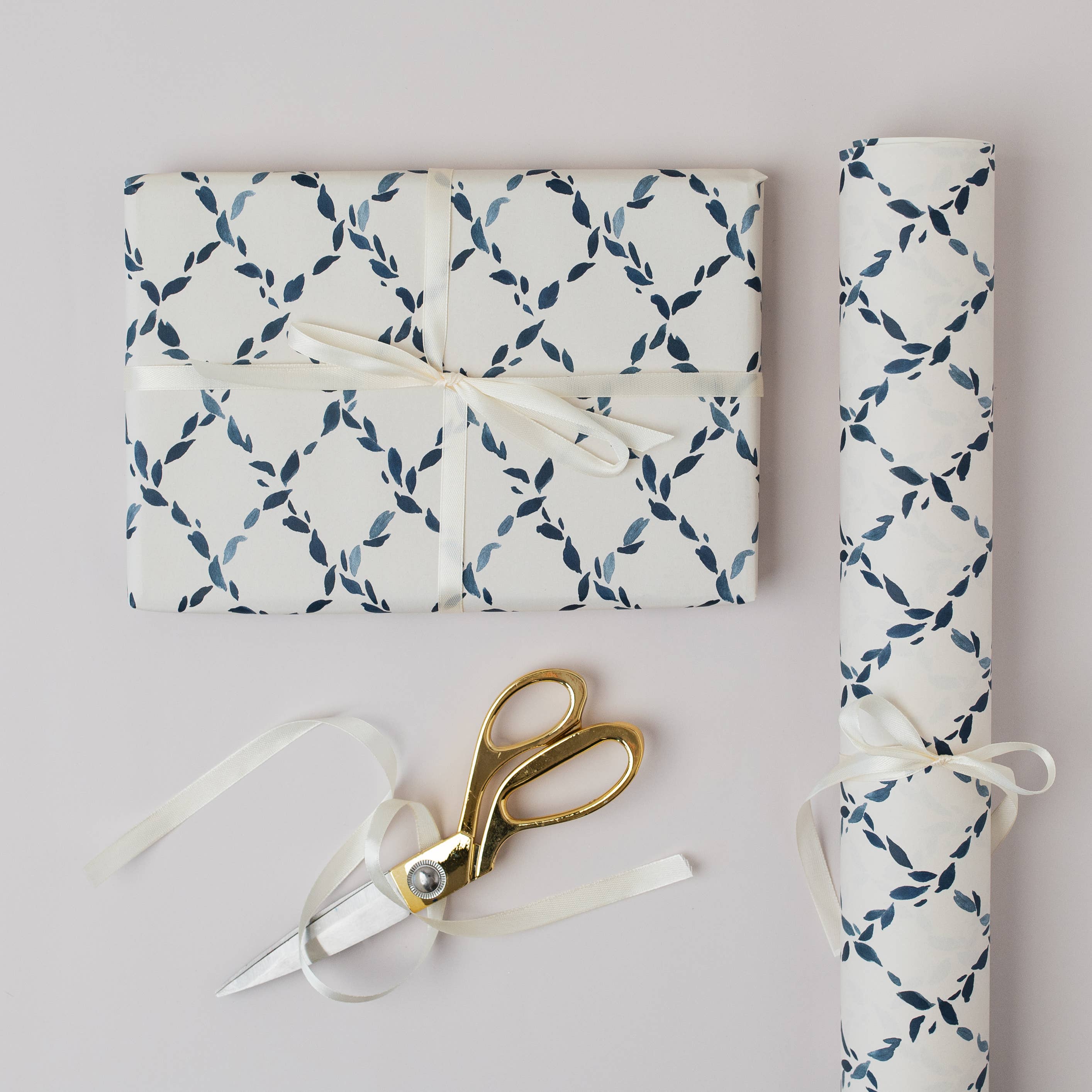 Blue Diamond Botanical | Gift Wrap