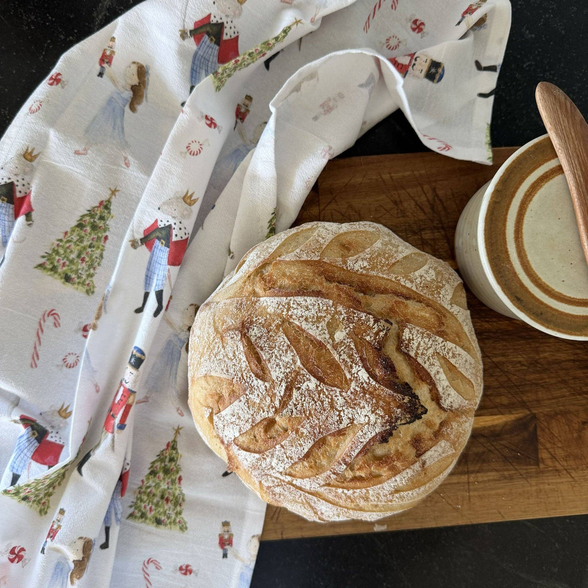 Nutcracker | Cotton Flour Sack Tea Towel