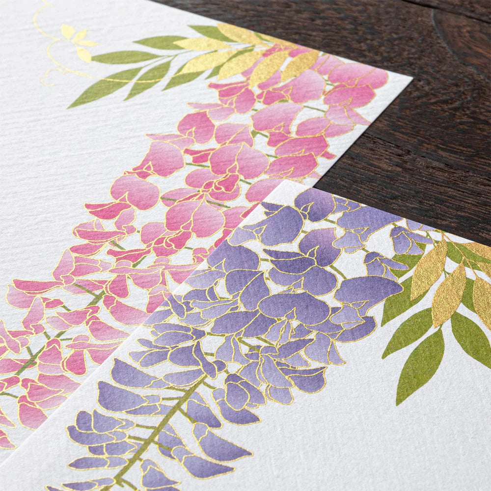 Letter Pad | Silk Printing | Wisteria