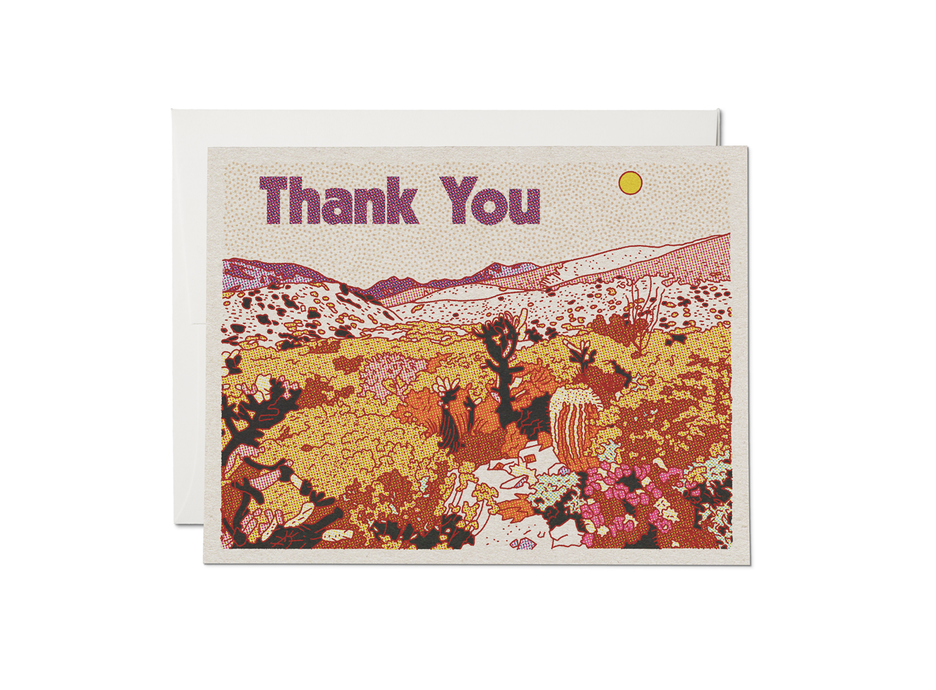Desert Thanks Thank You Card | Boxed Set