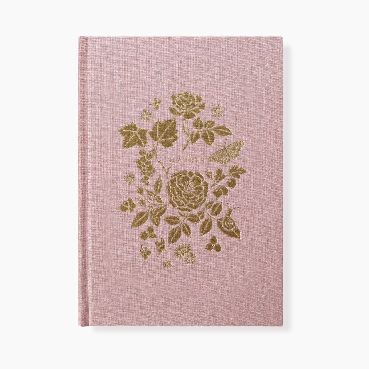 Blush Floral | Linen Bound Undated Planner