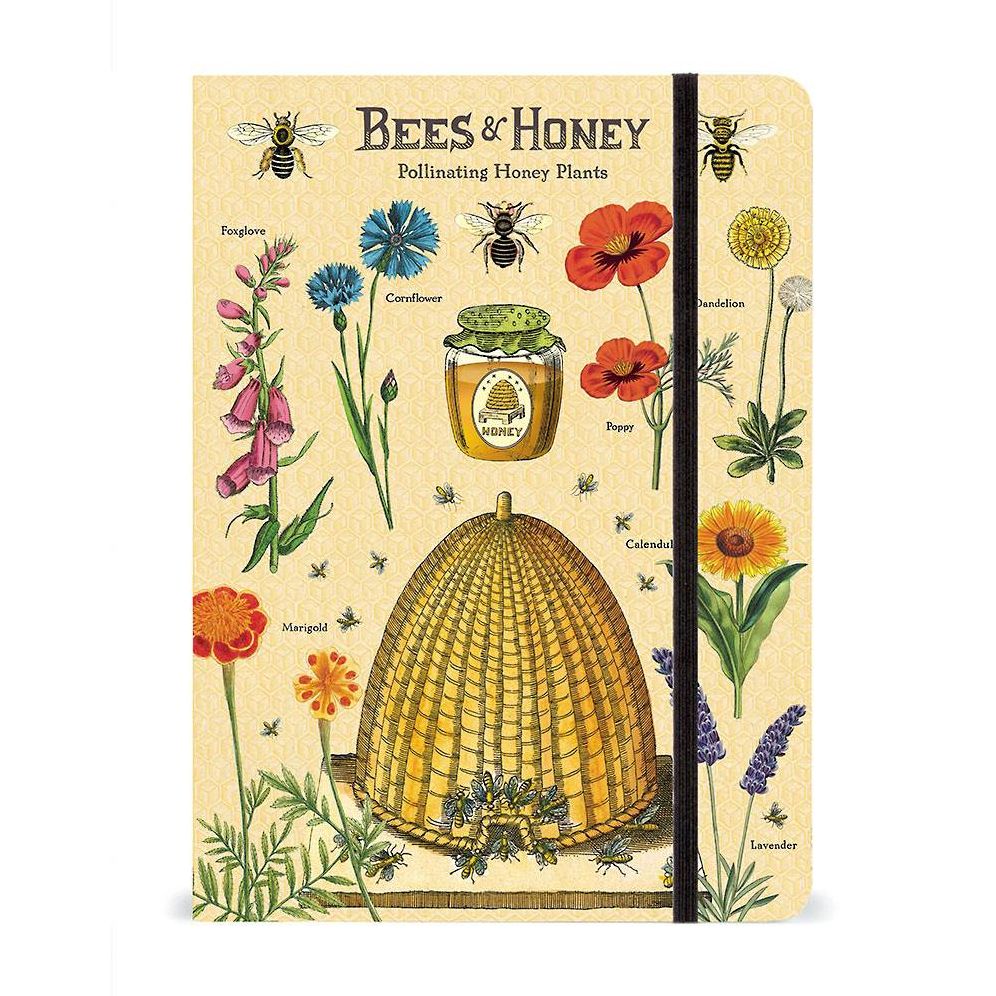 Bees & Honey Large Notebook
