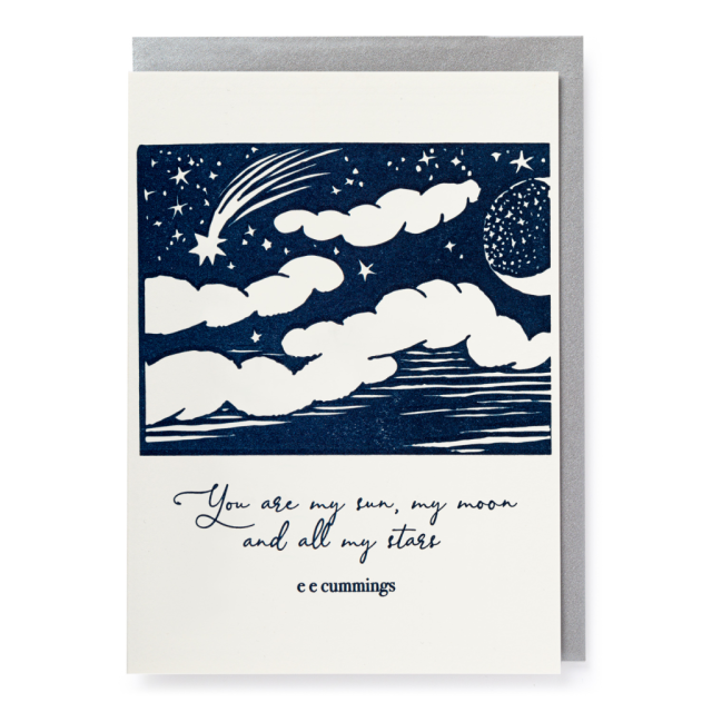 Sun, Moon and Stars | Well Said - Greeting Card
