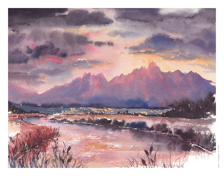 Art Print - Sunset Over the Rio No. 0270