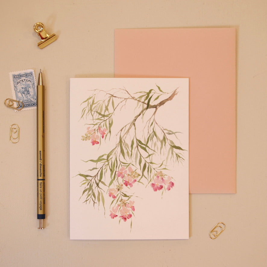 Desert Willow | Greeting Card
