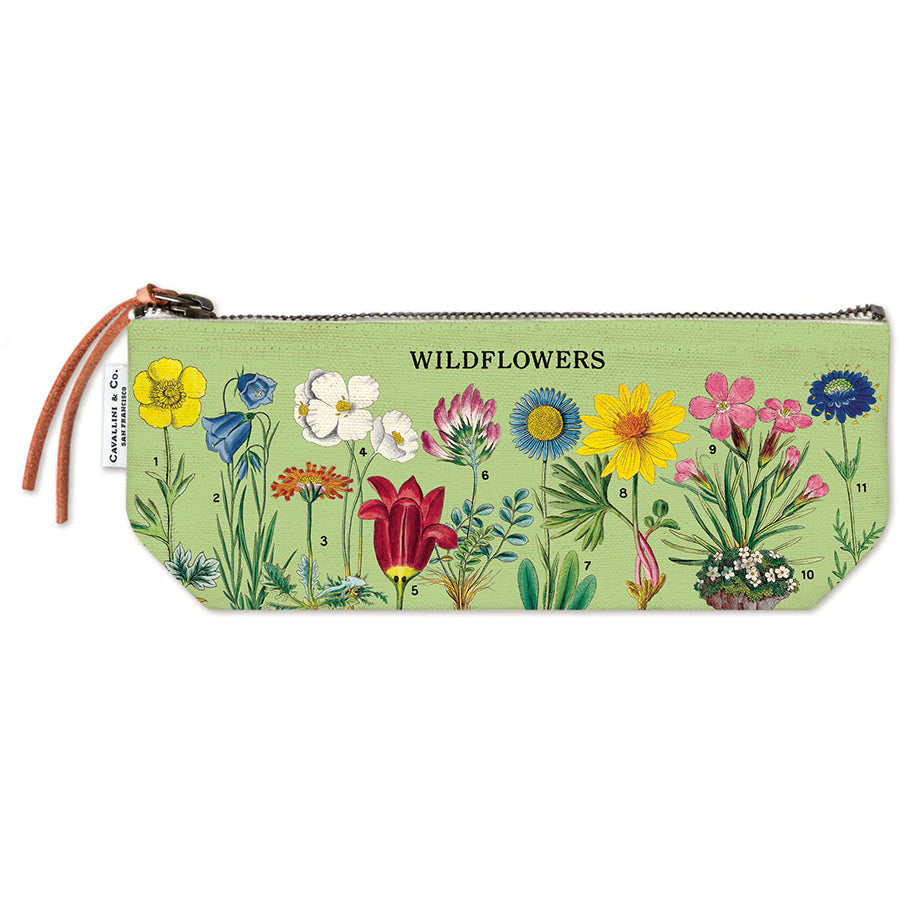 Pencil Pouch Wildflowers