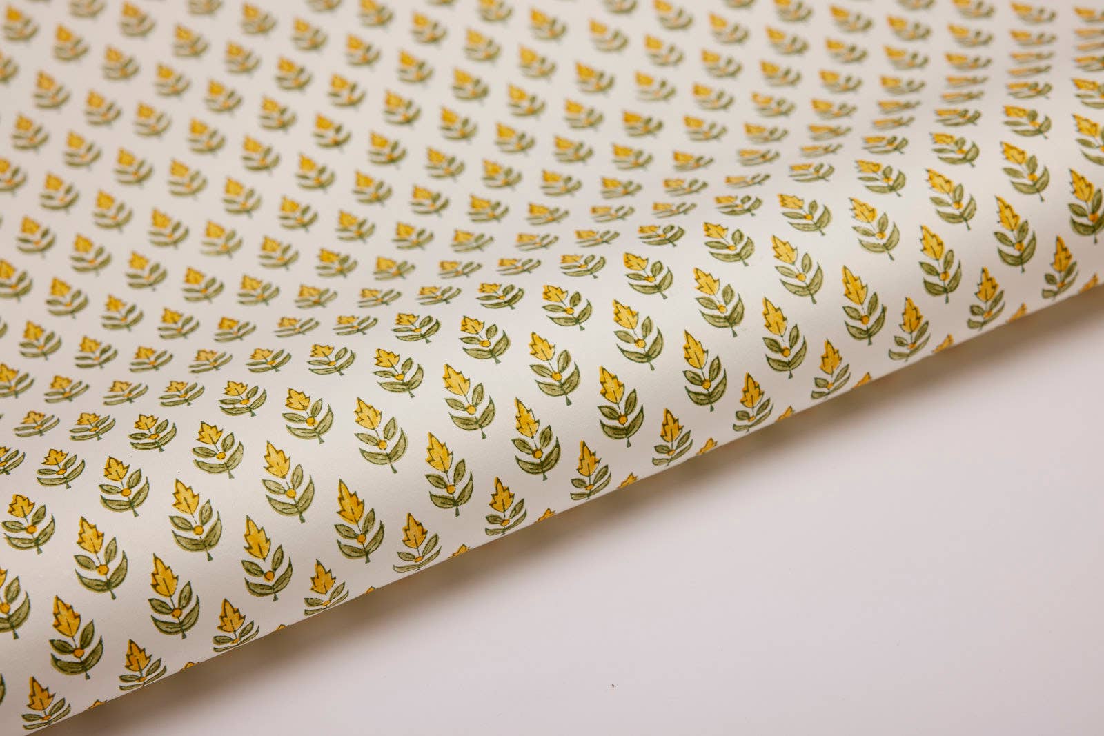 Block Printed Wrapping Paper | Buti | Sunshine