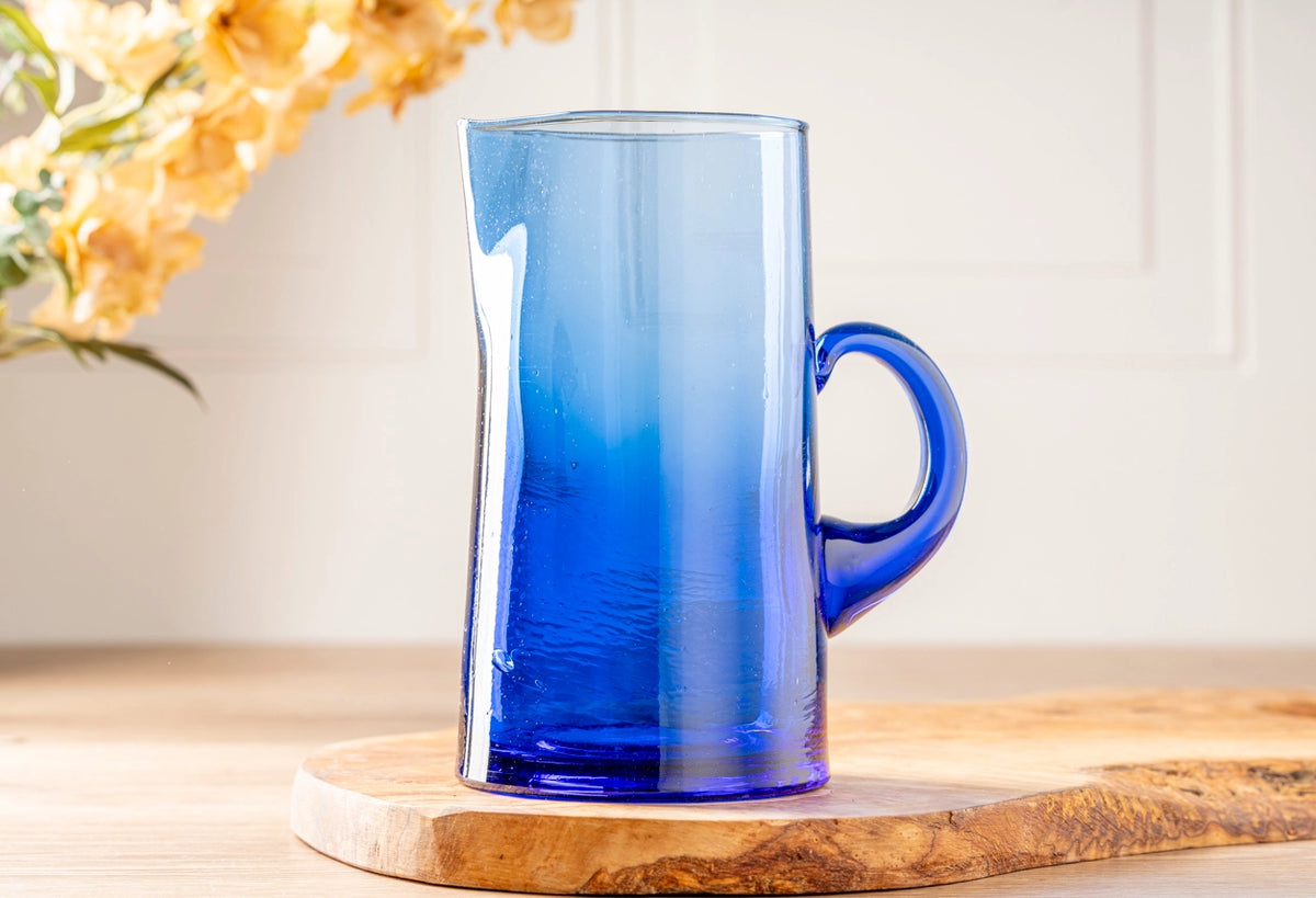Moroccan Cone Jug | Blue