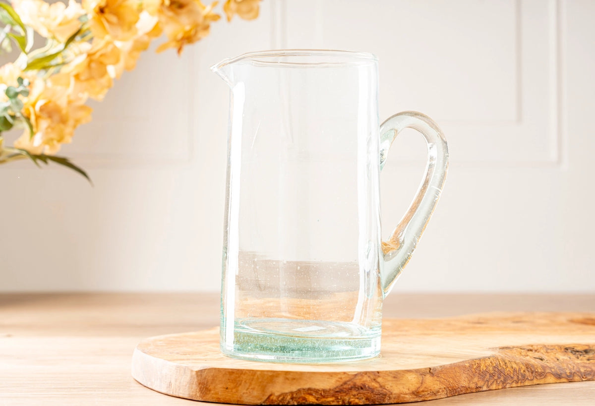 Moroccan Cone Jug | Clear