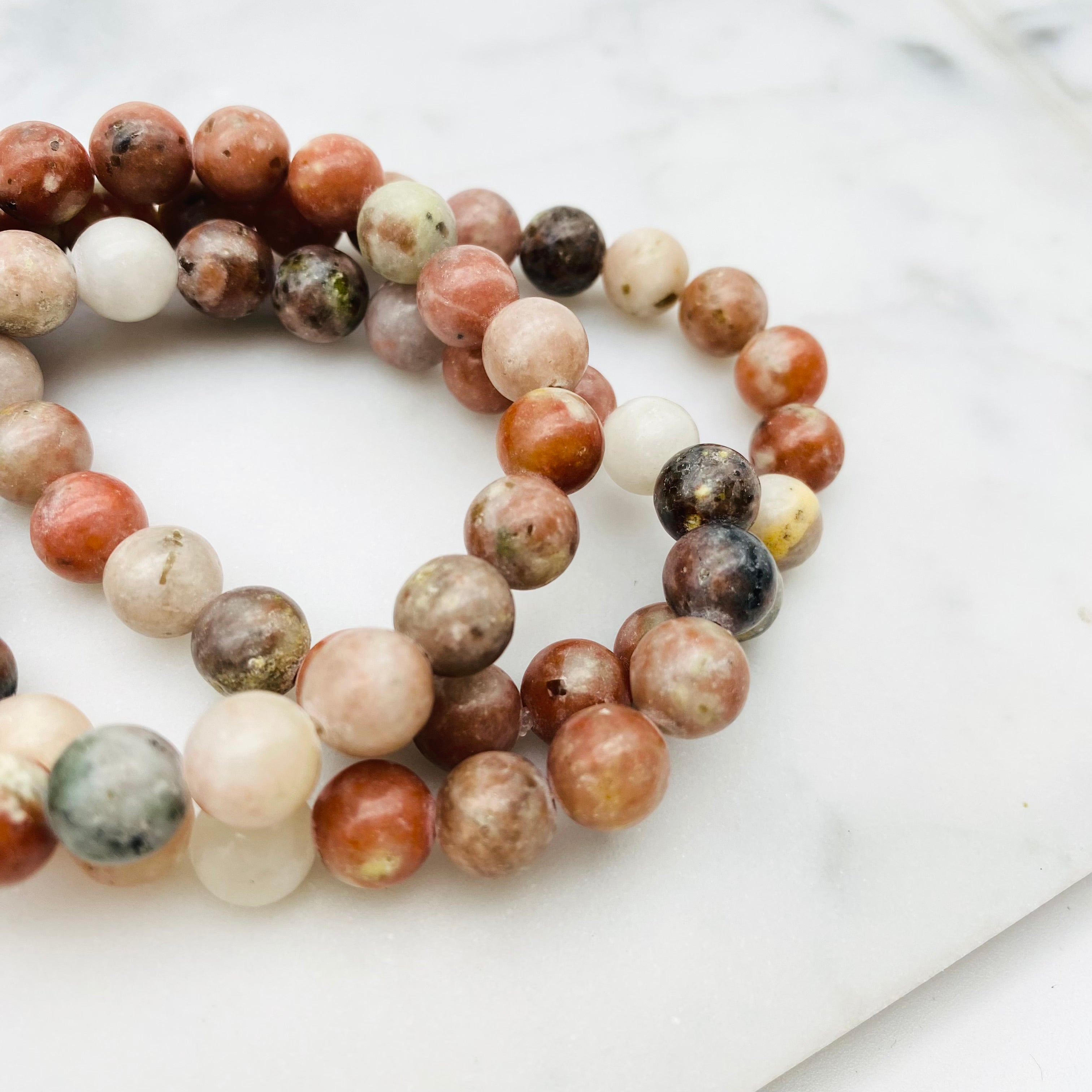 Pink Lepidolite | Gemstone Bracelet