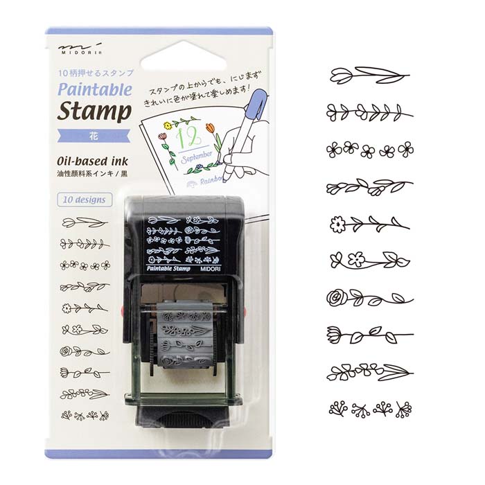 Midori Paintable Rotating Stamp | Multiple Styles – MEW + COMPANY