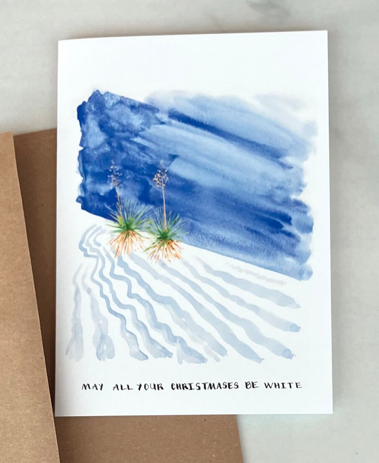 White Sands Christmas Card
