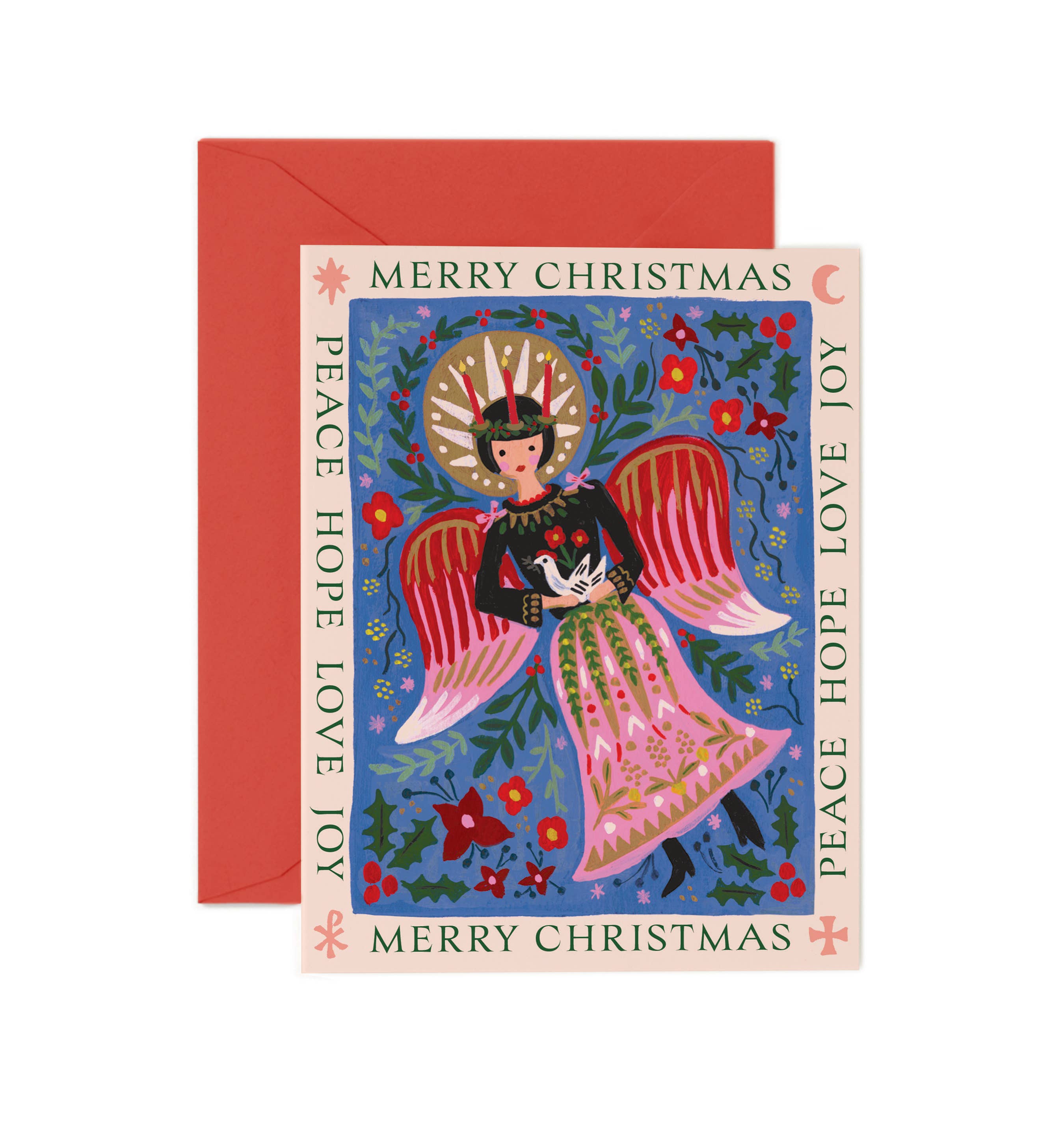 Boxed Set of Lucia Angel Christmas Cards