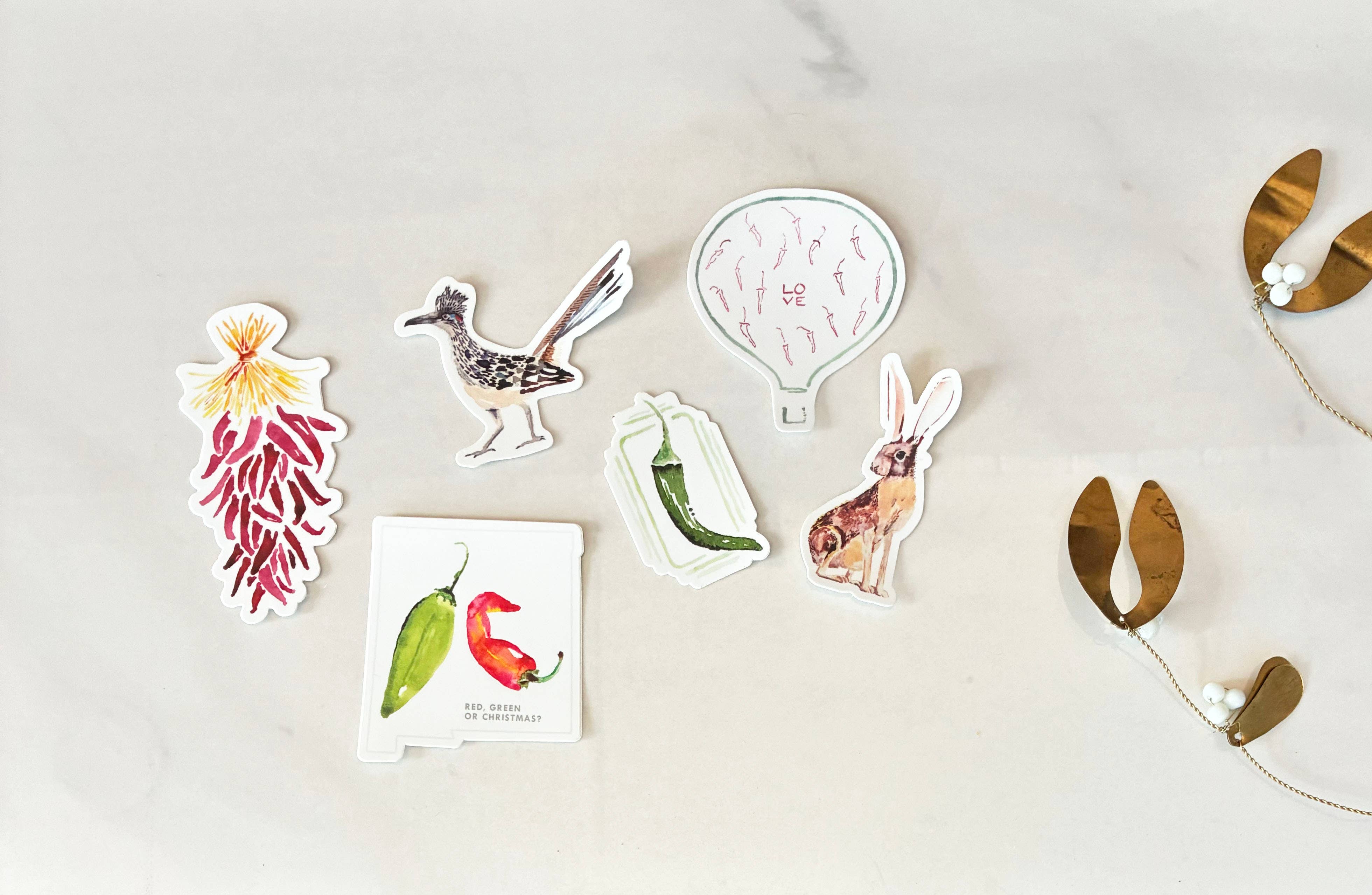 New Mexico Vinyl Stickers