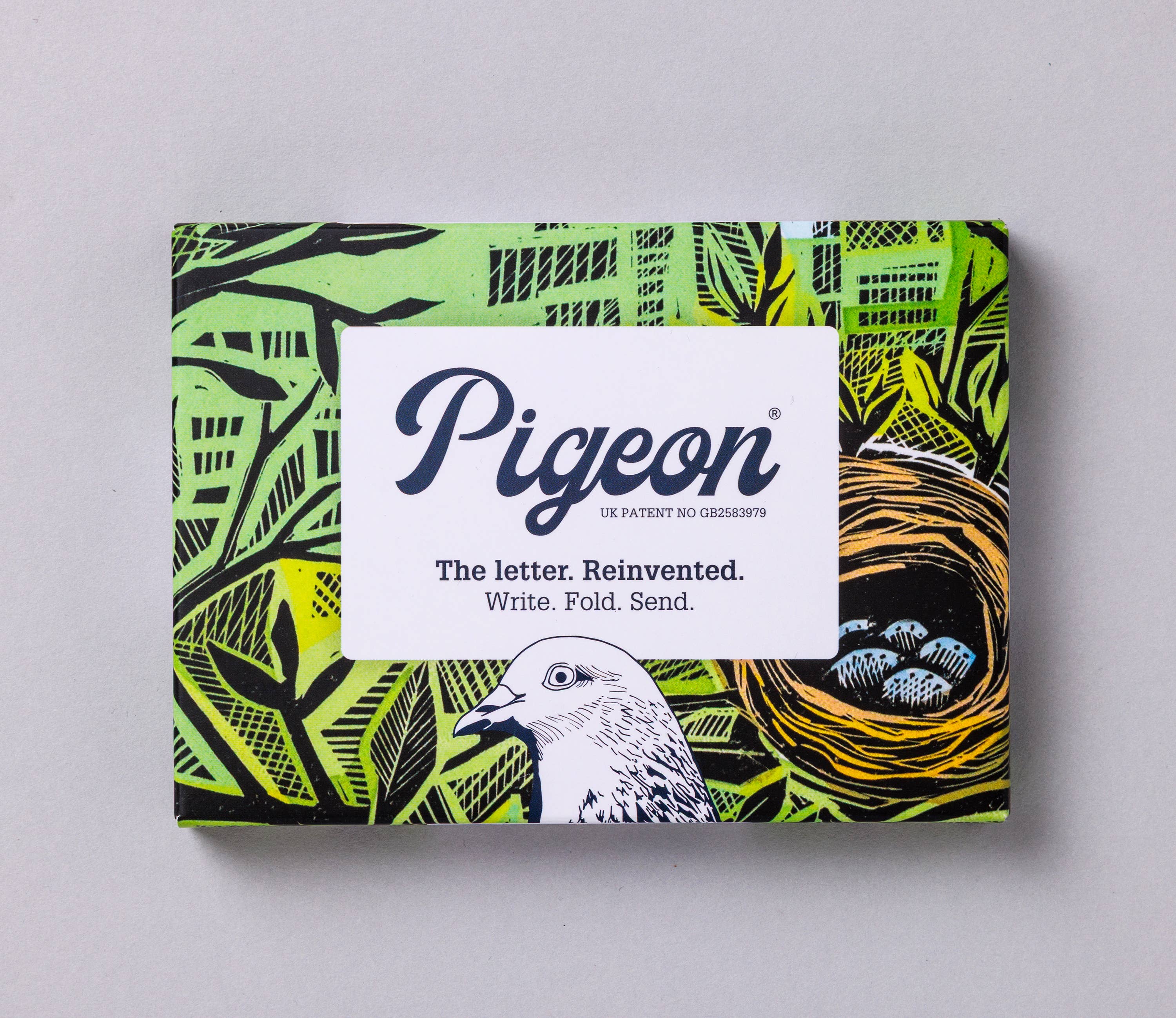 Wonderfully Wild Pigeon | Folding Letters | Pack of 6
