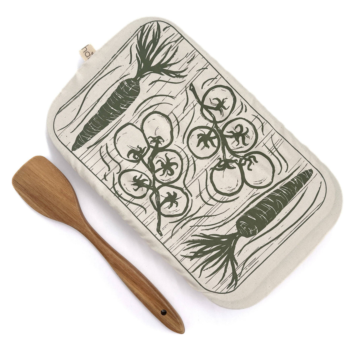 Halo Dish Cover | Rectangle | Farm to Table Print