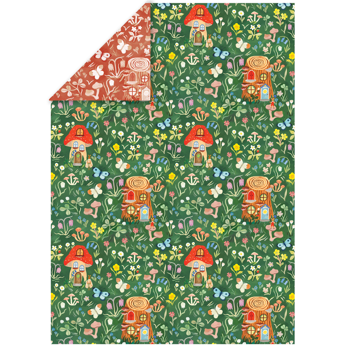 Toadstool Meadow | Wrapping Paper