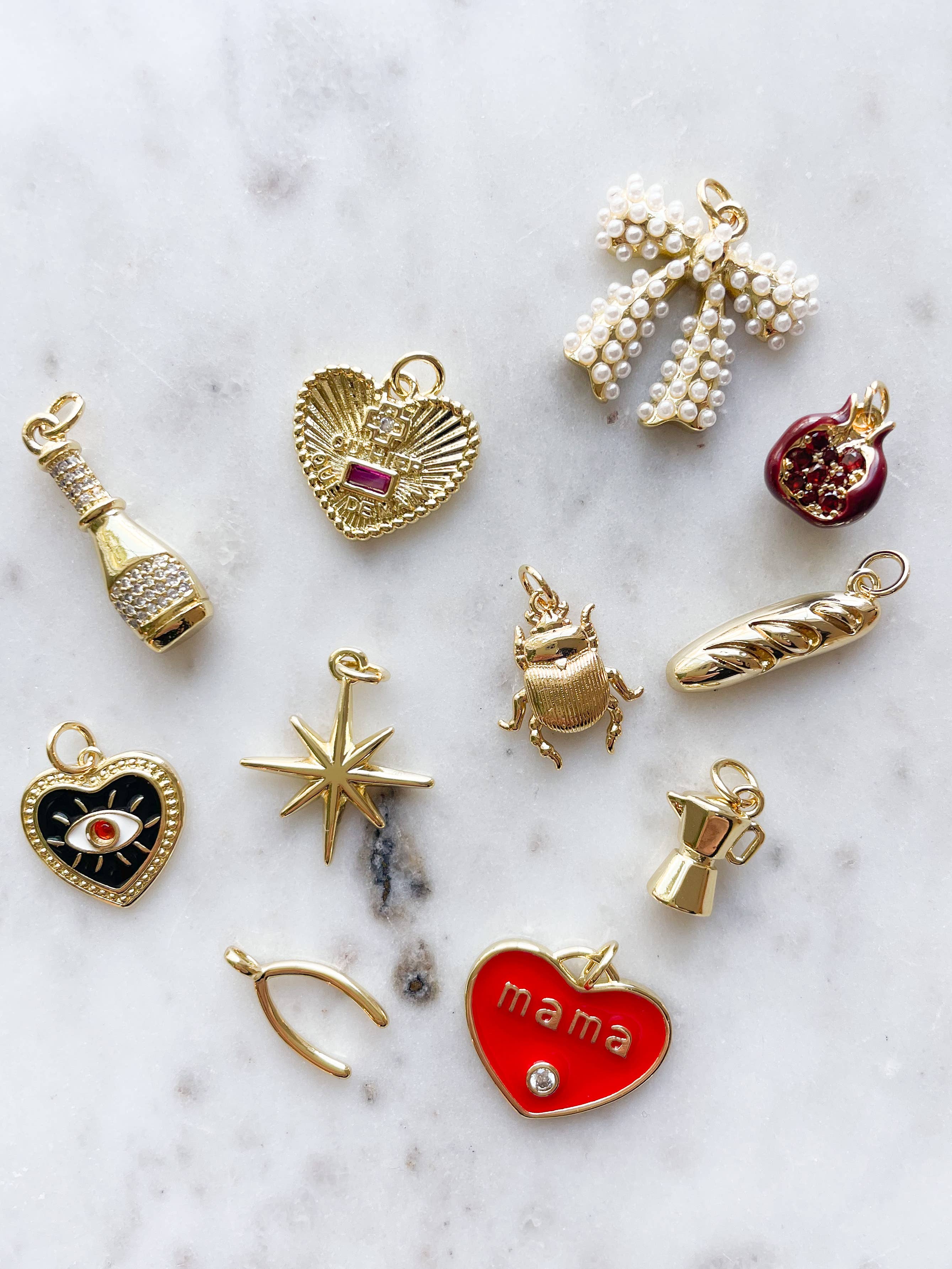 Gold Piccolo Cafe Charm