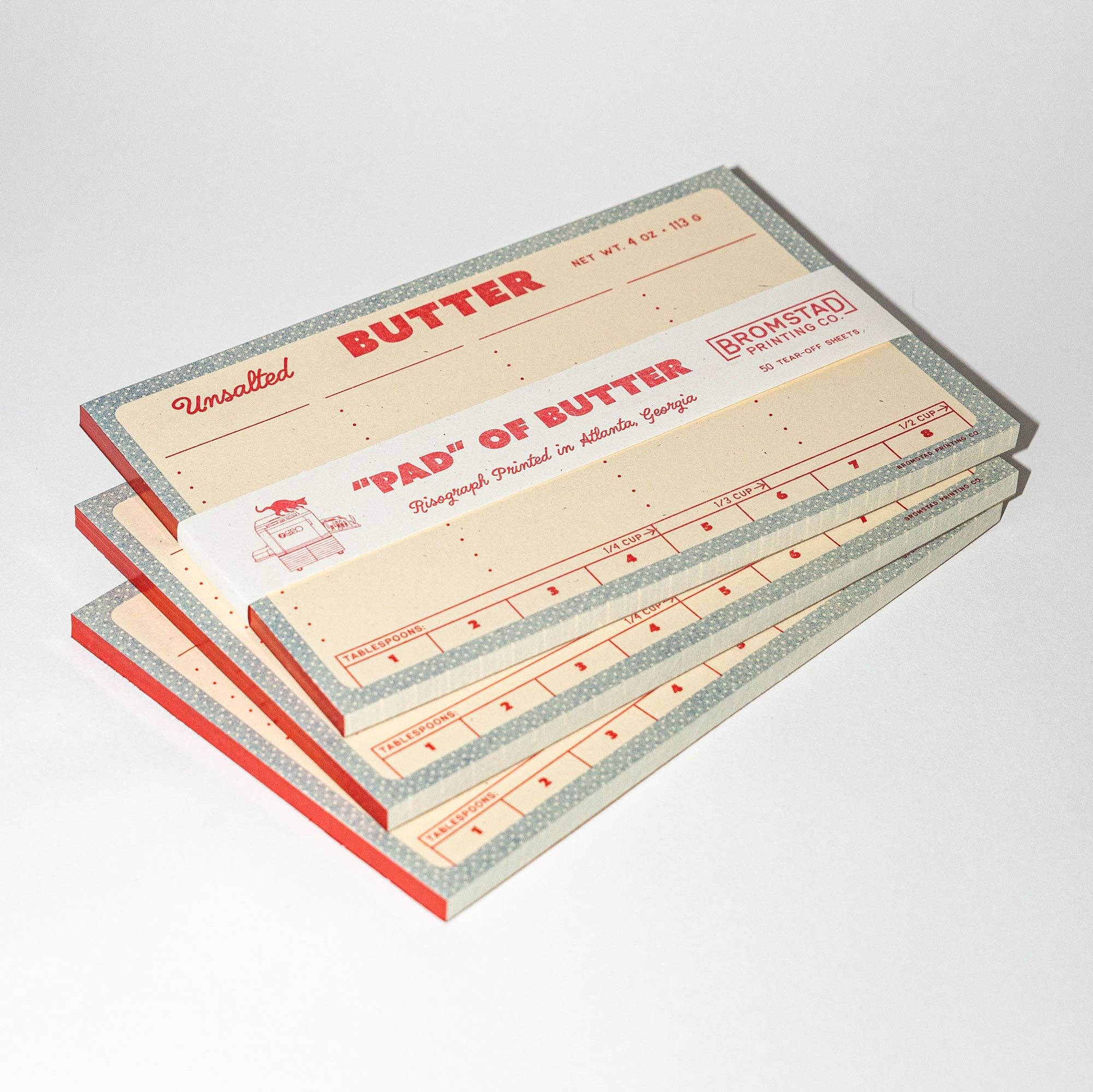 Butter | Risograph Notepad